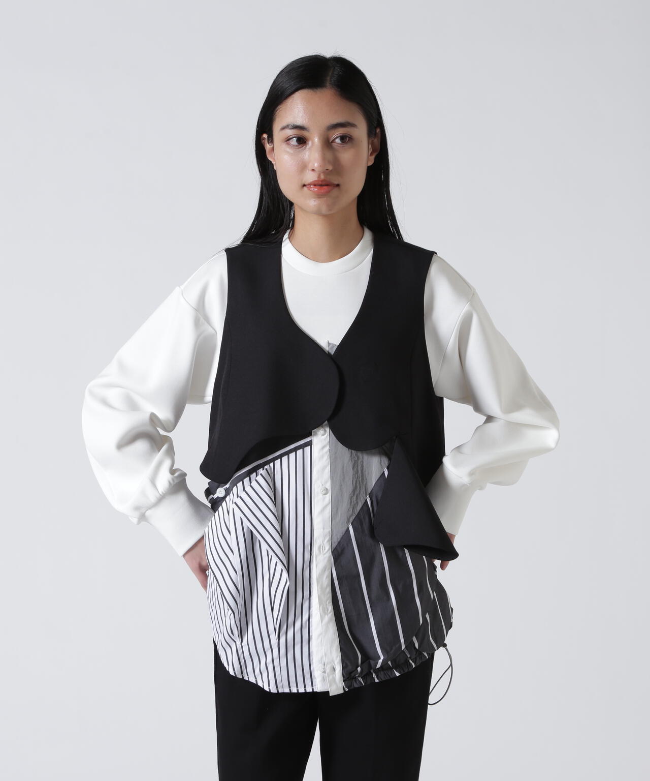 UN3D./アンスリード/WAVE ASYMMETRY VEST