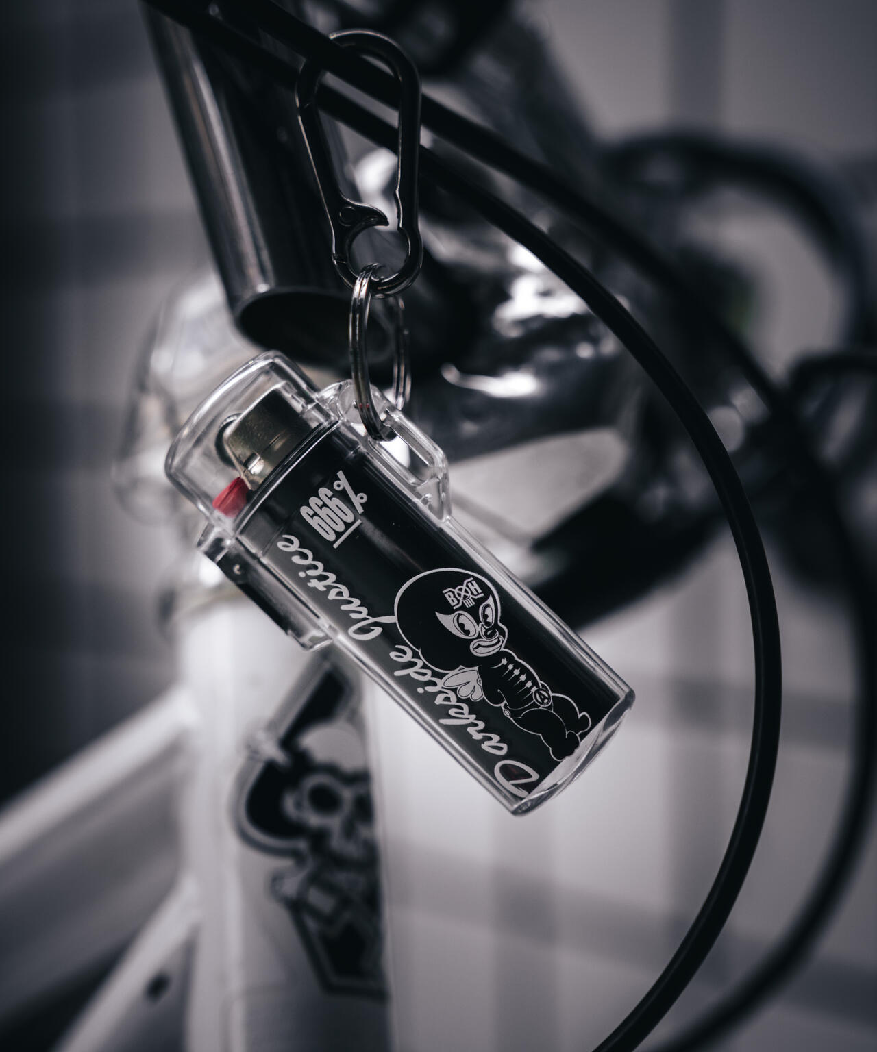 SAINT MICHAEL/セントマイケル/BH_LIGHTER CASE/MASK MIC/CLR