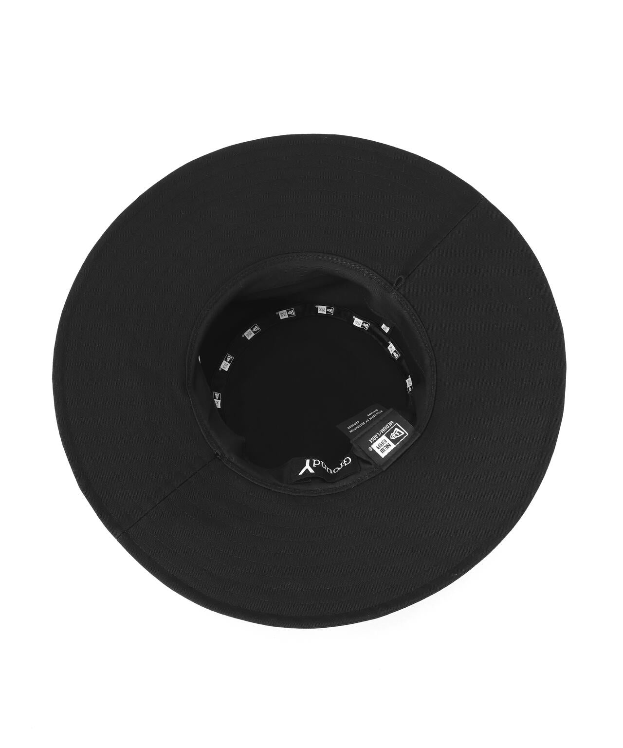 Ground Y×NEW ERA/DV LIGHT GY SIDE LOGO BLK WHT