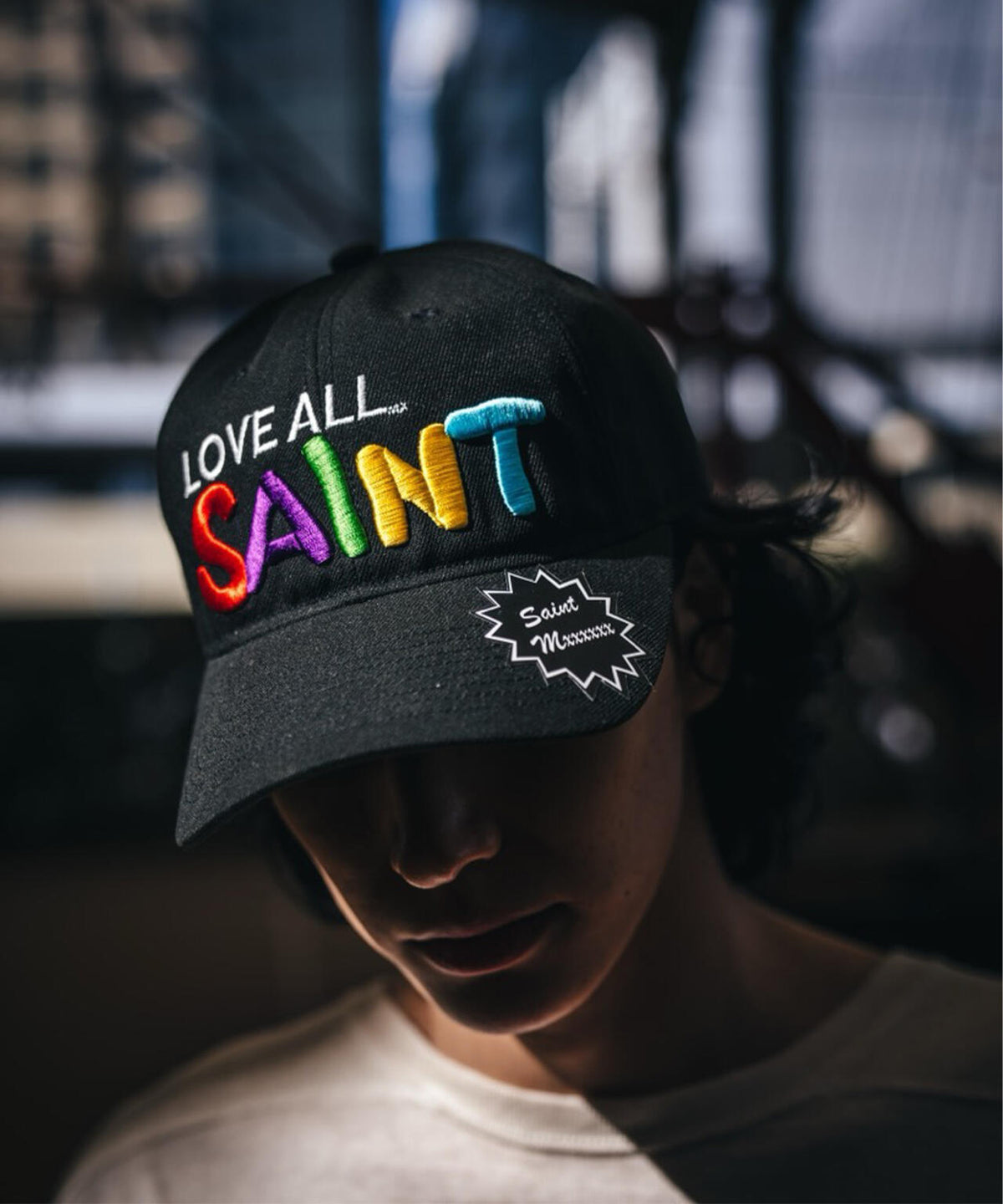 SAINT MICHAEL/セントマイケル/CAP/LOVE ALL/BLACK