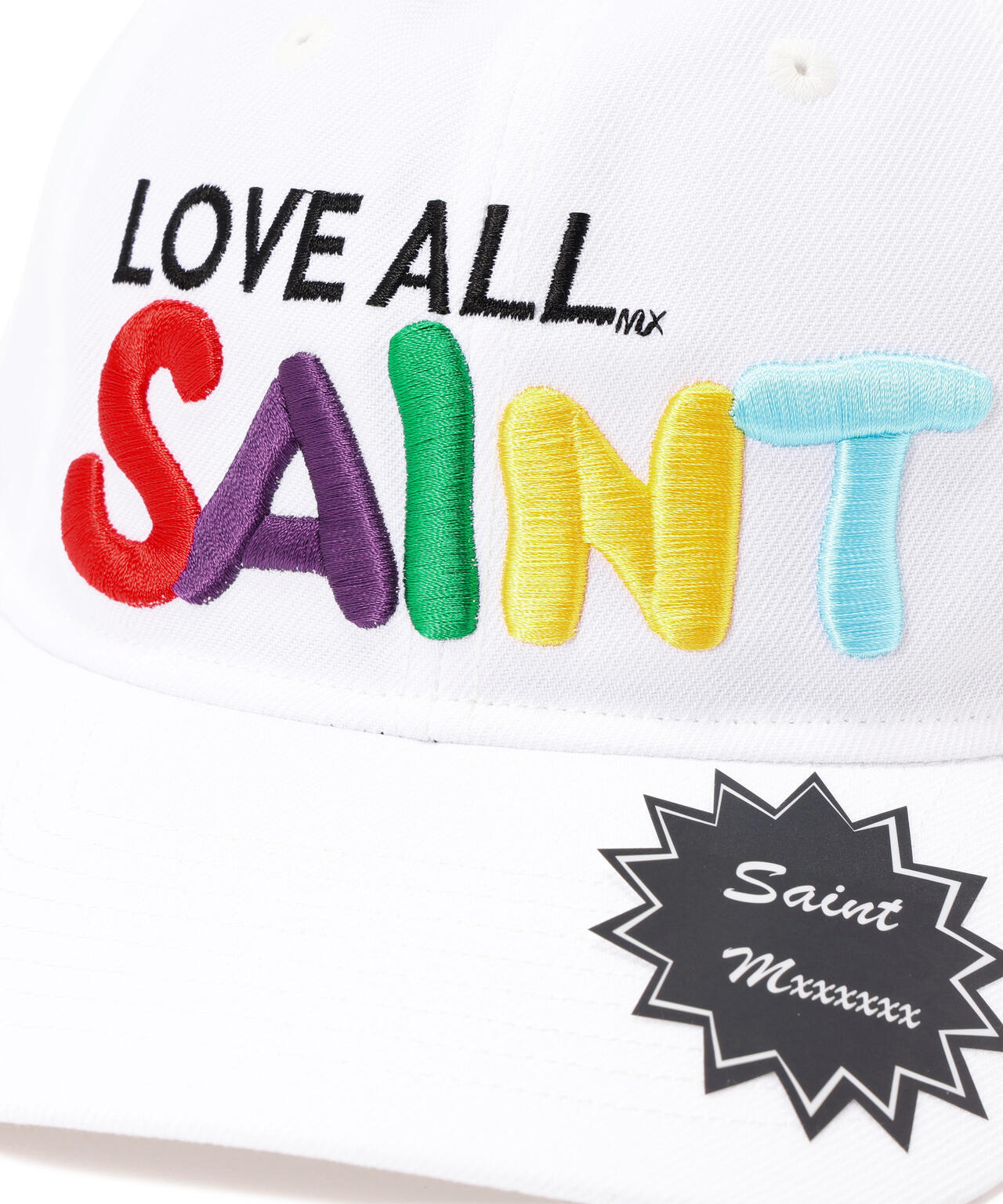 SAINT MICHAEL/セントマイケル/CAP/LOVE ALL/WHITE