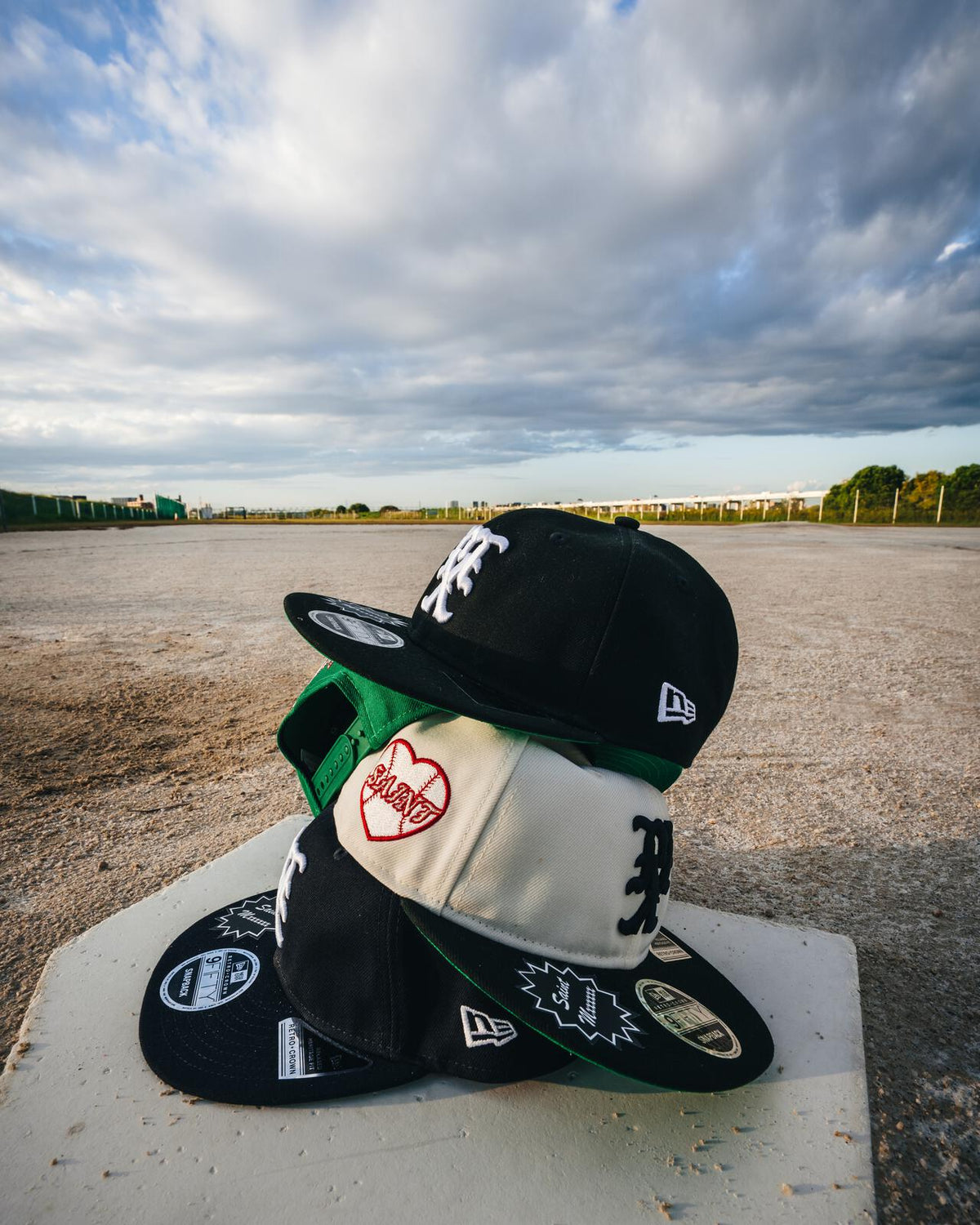 SAINT MICHAEL/セントマイケル/NE_CAP/RC 9FIFTY/WHITE