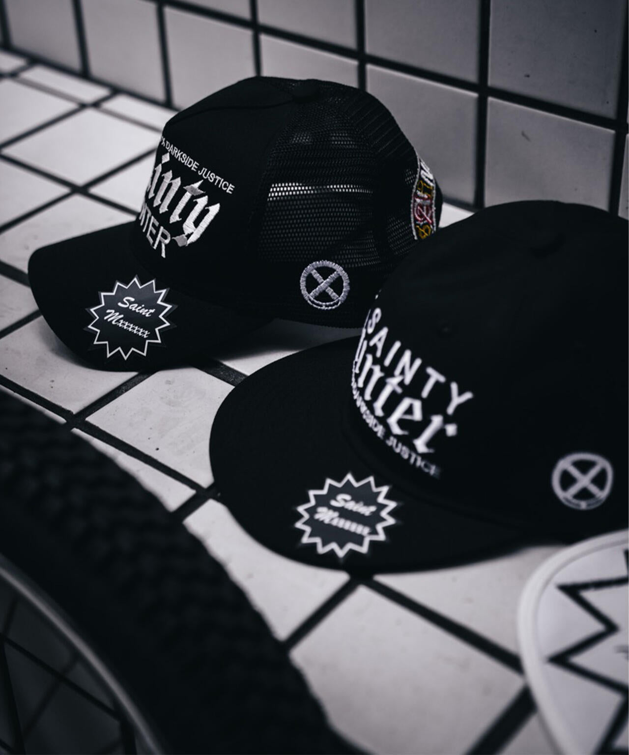 SAINT MICHAEL/セントマイケル/BH_CAP/SAINTY HUNTER/BLACK