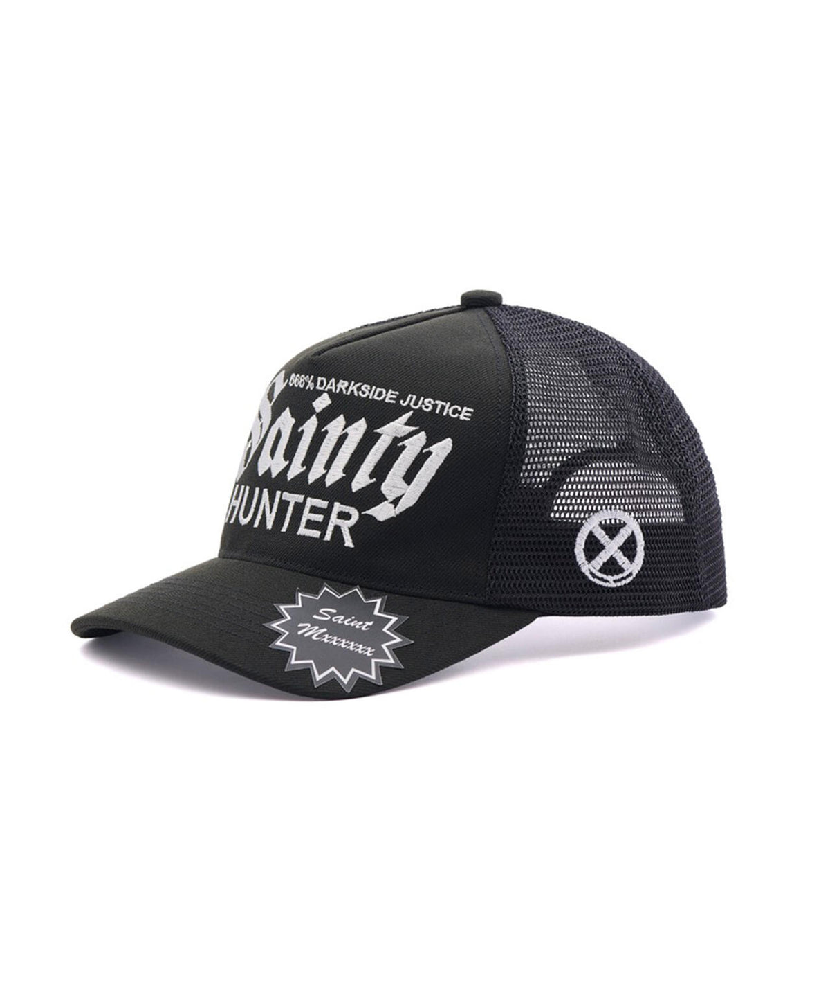 SAINT MICHAEL/セントマイケル/BH_MESH CAP/HUNTER/BLACK