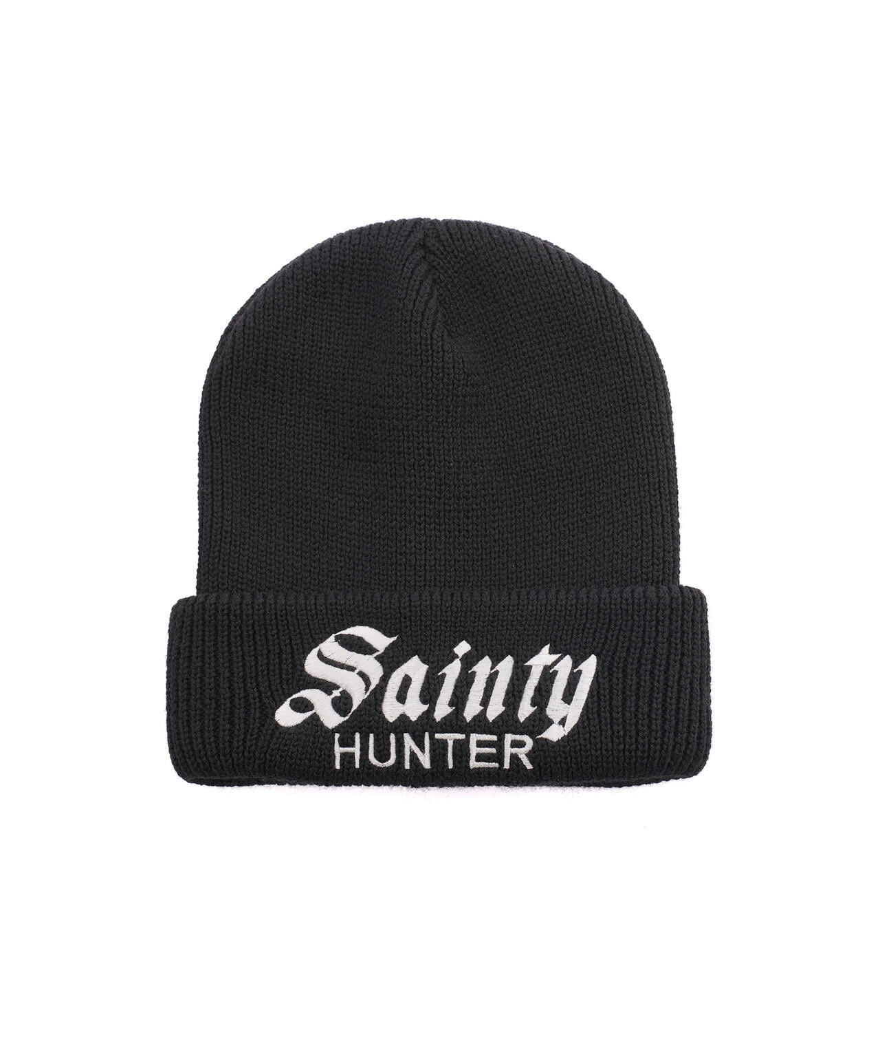 SAINT MICHAEL/セントマイケル/BH_KNIT CAP/SAINTY HUNTER/BLACK