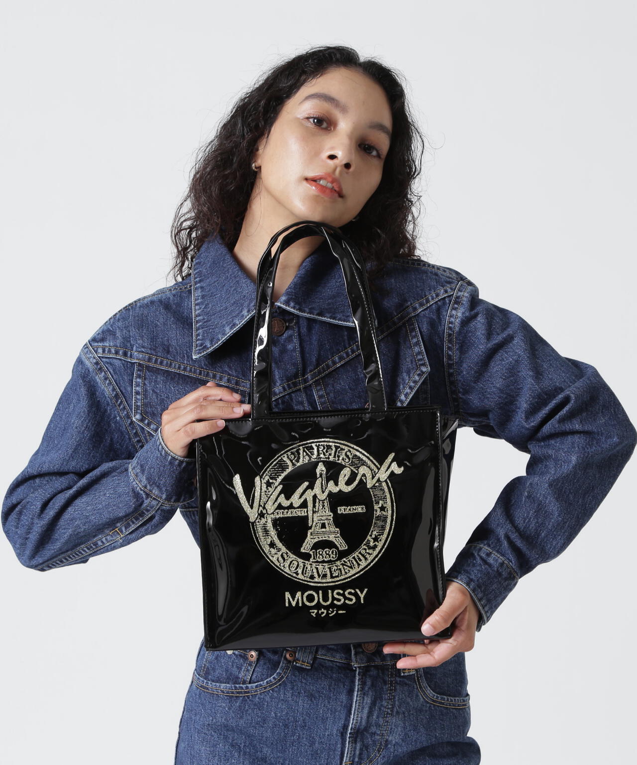 VAQUERA×MOUSSY/ヴァケラ×マウジー/VQ MINI SHOPPING BAG