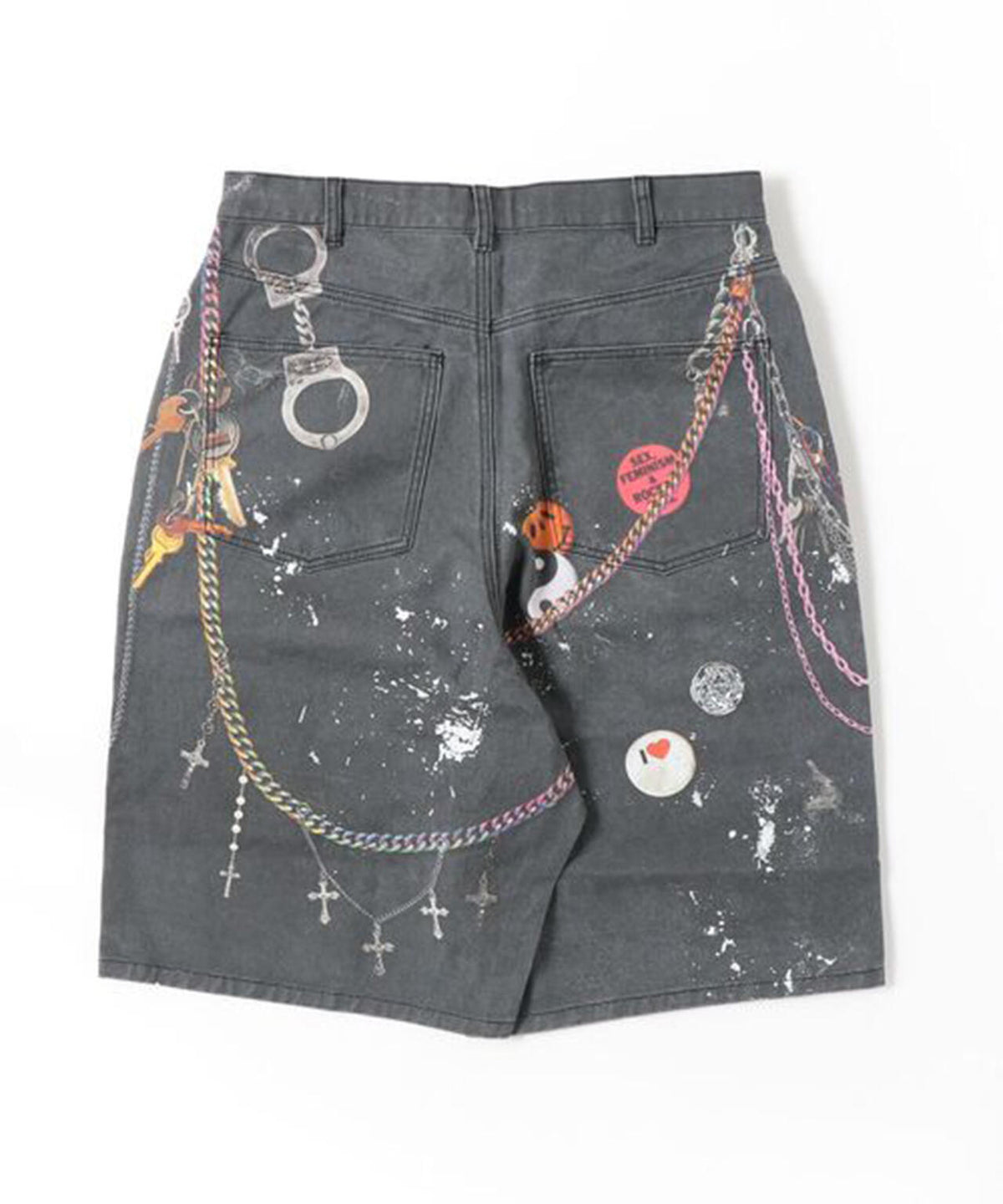 FR(13)NDS/フレンズ/Trompel oeil Shorts