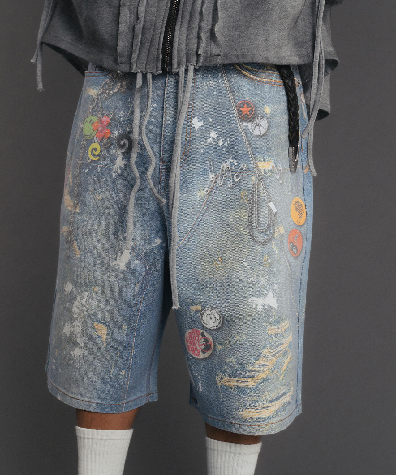 FR(13)NDS/フレンズ/Trompel oeil Shorts