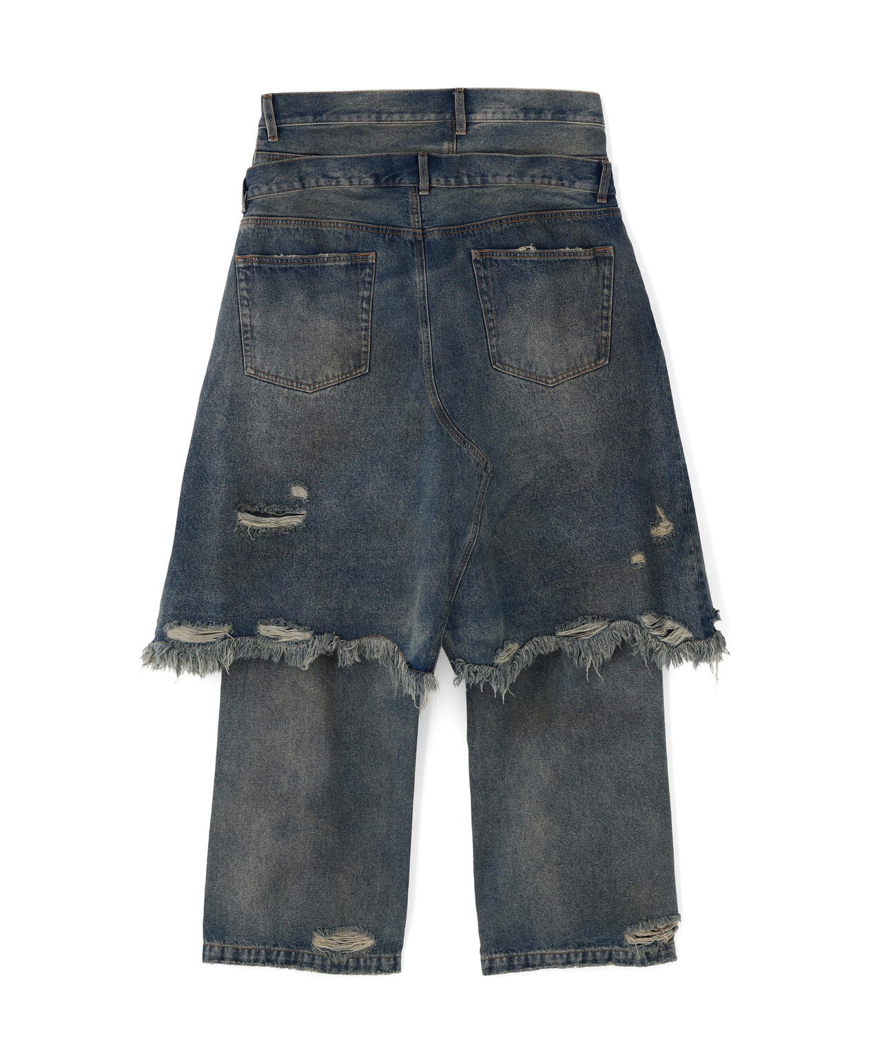 FR/Layer Denim Shorts