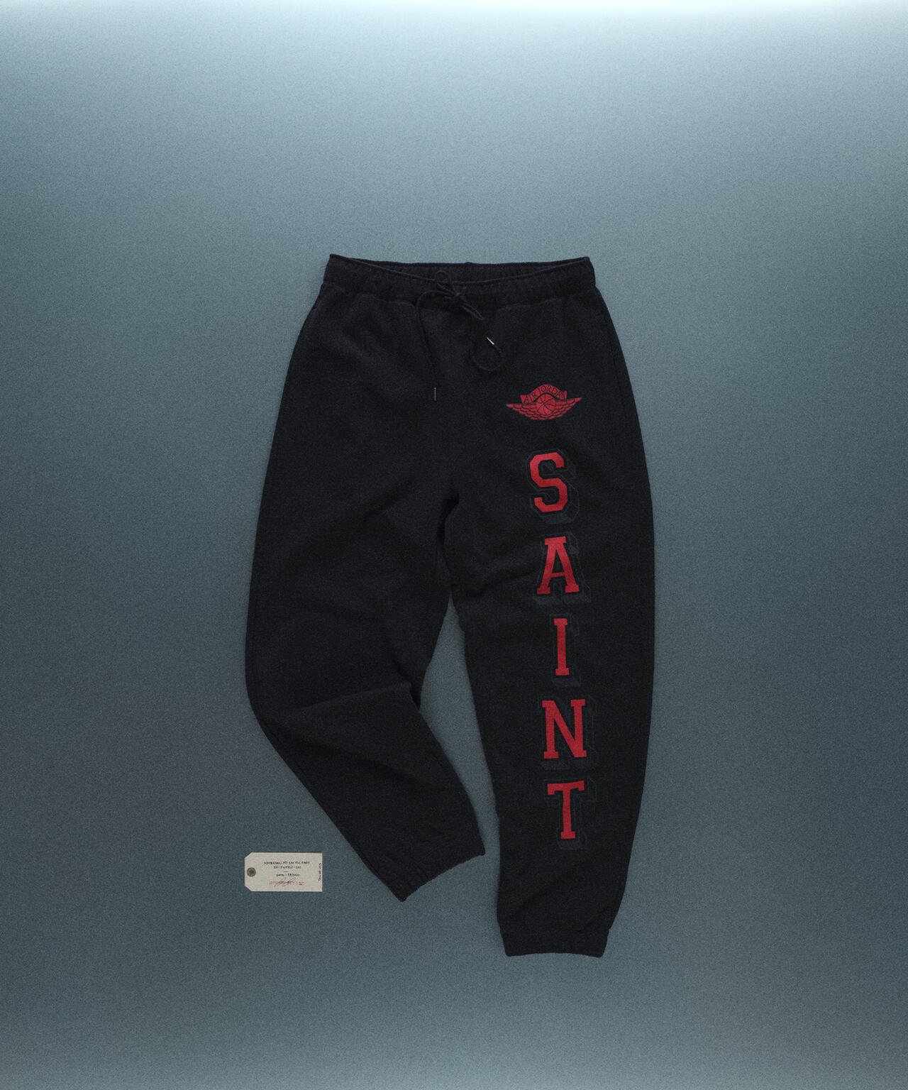 SAINT MICHAEL×JORDAN BRAND/MJ SM FLC PANT/BLACK