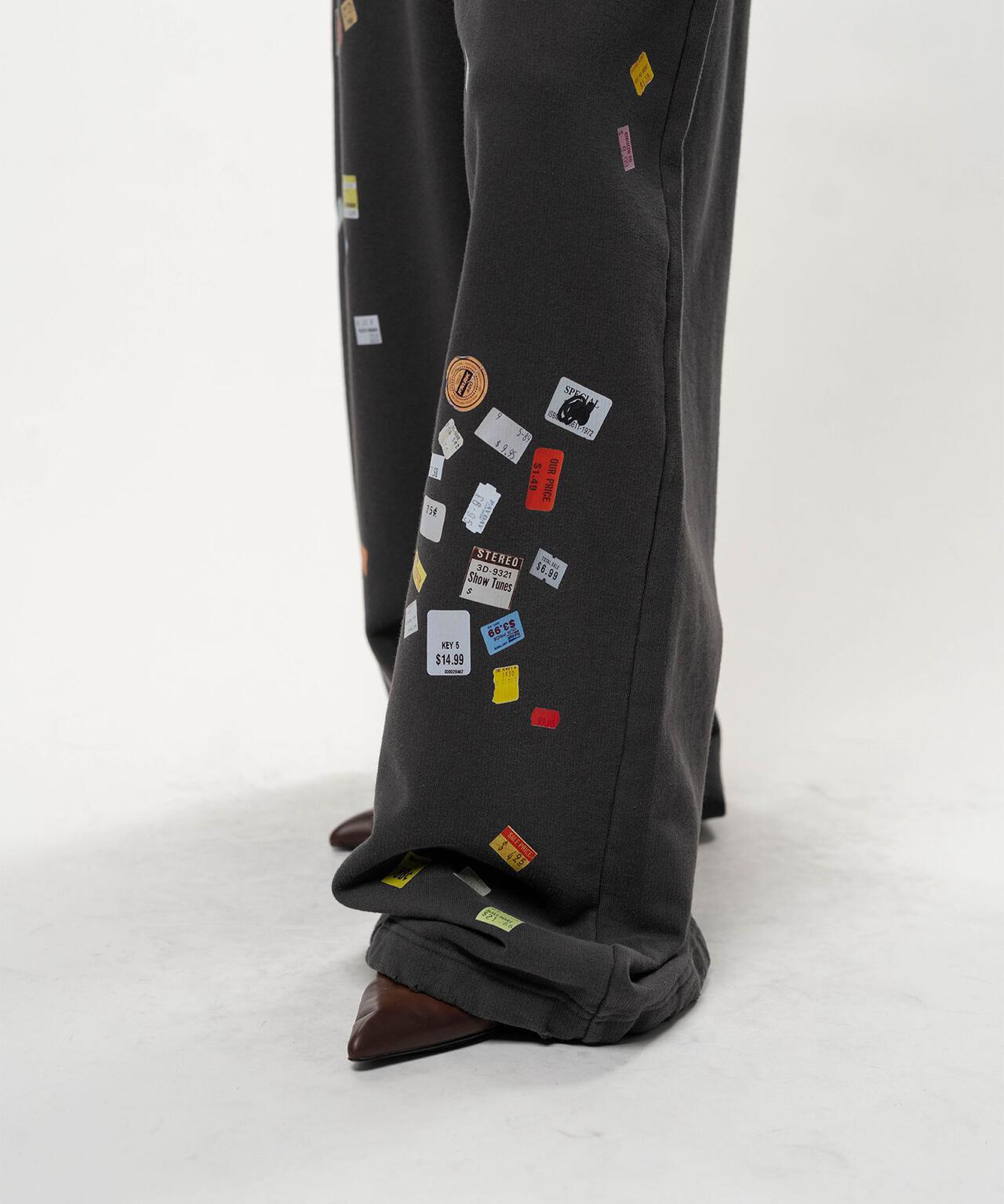 Maison MIHARAYASUHIRO/メゾン ミハラヤスヒロ/PRICE STICKER PANTS
