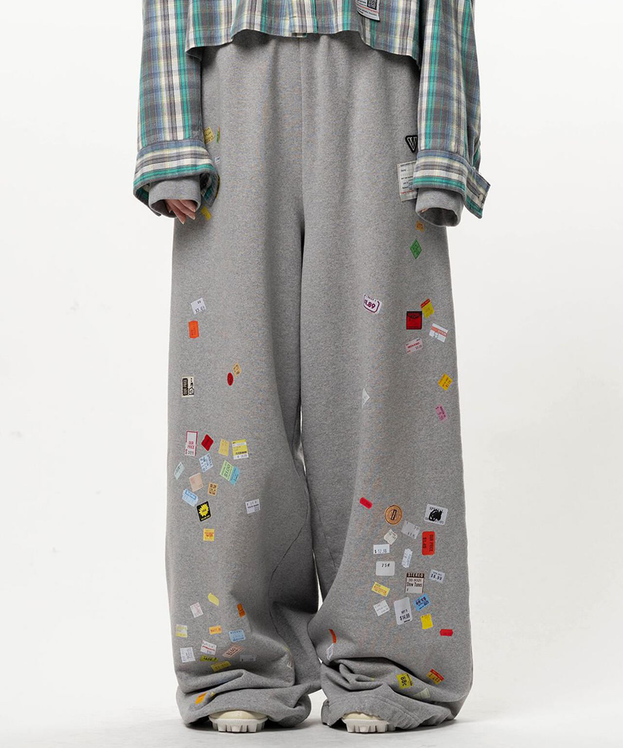 Maison MIHARAYASUHIRO/メゾン ミハラヤスヒロ/PRICE STICKER PANTS