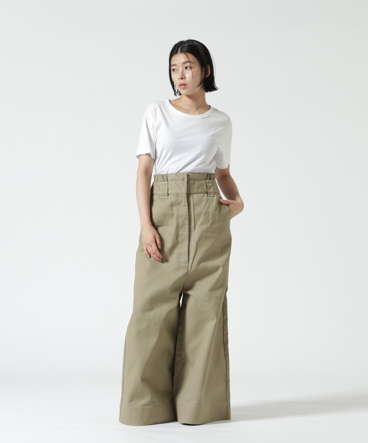 UN3D./アンスリード/【Dickies】W WAIST WIDE PANTS