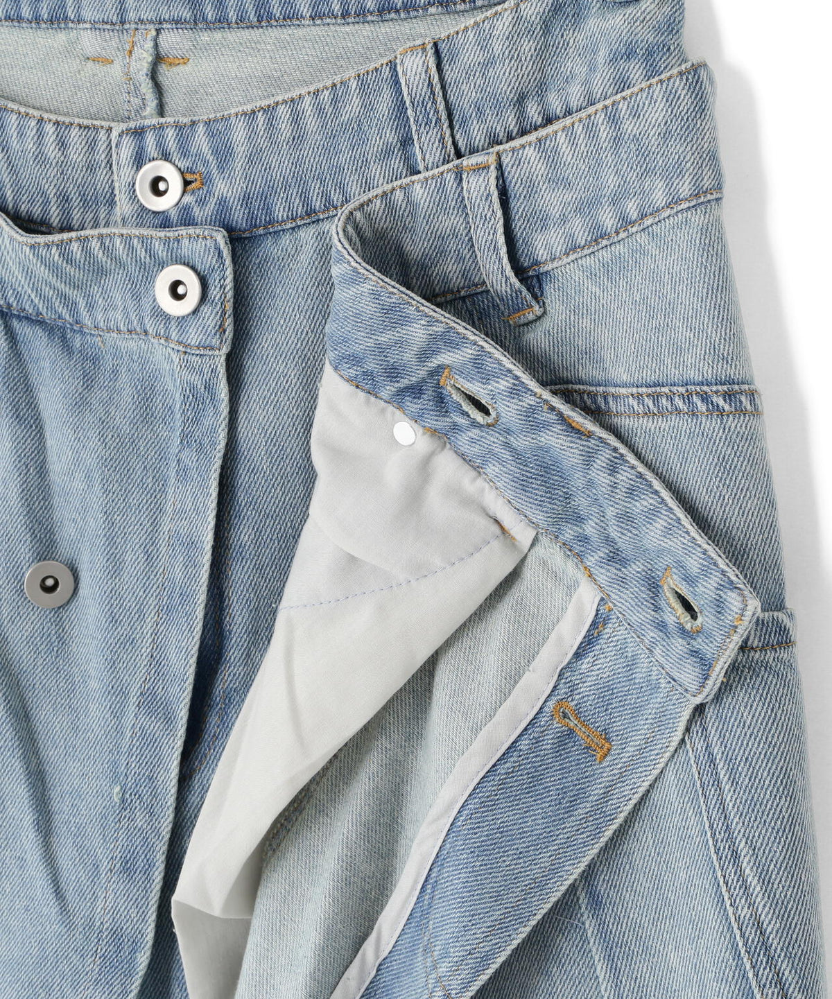 AULA AILA/アウラアイラ/OVERLAP SKIRT LAYERED DESIGN