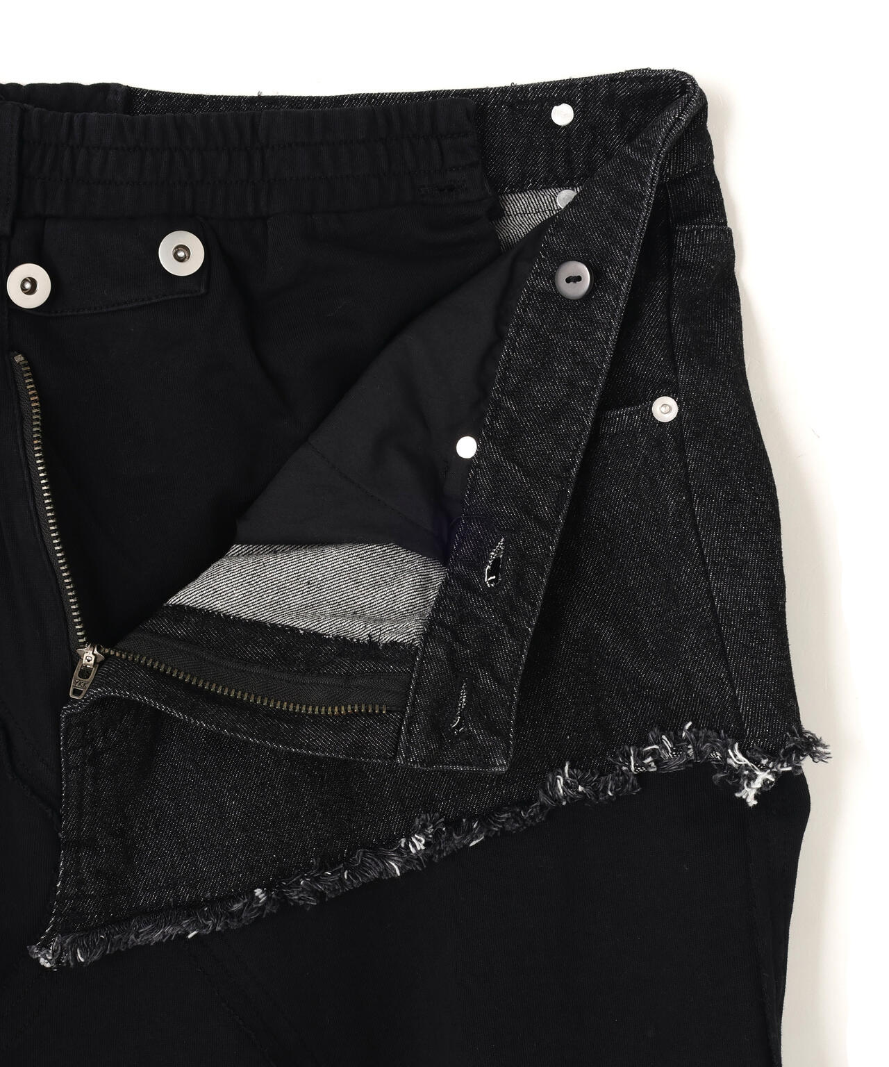 DENIM SWEAT DOCKING FLARE SK