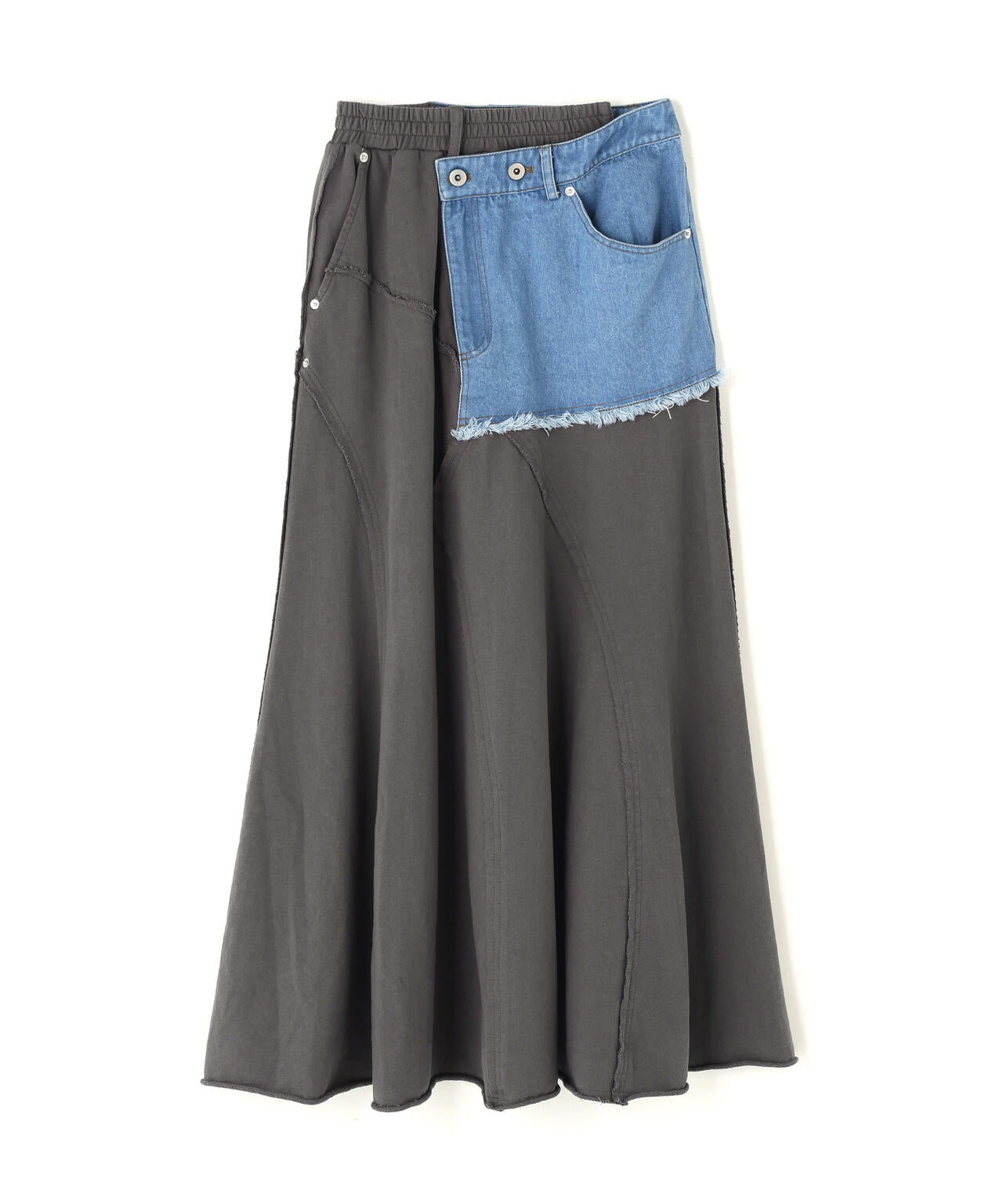 DENIM SWEAT DOCKING FLARE SK