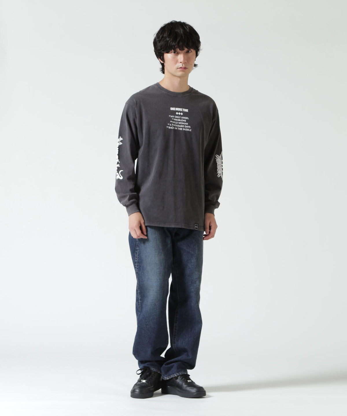 U/MUSIC/ユーミュージック/ONE MORE TIME LS TEE
