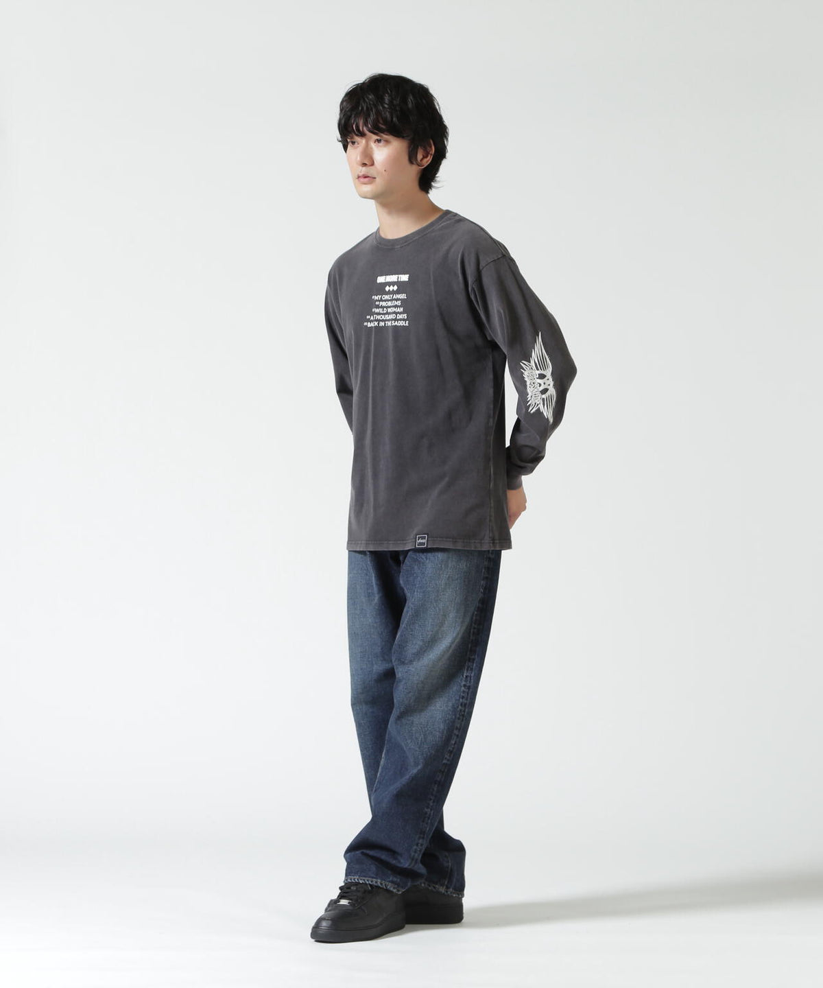 U/MUSIC/ユーミュージック/ONE MORE TIME LS TEE