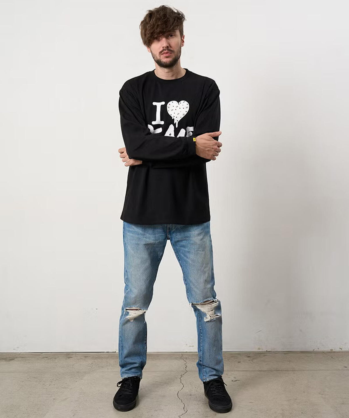 STUD MUFFIN/スタッドマフィン/IハートPeace LS
