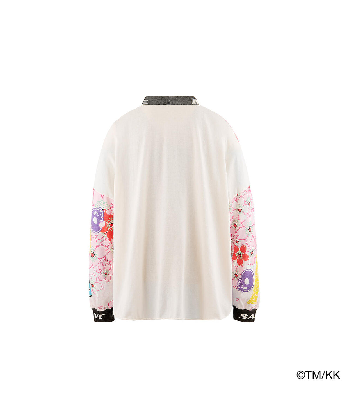 mononoke・made/モノノケ・メイド/LS T-SHIRT WIDE/SAKURA/WHITE