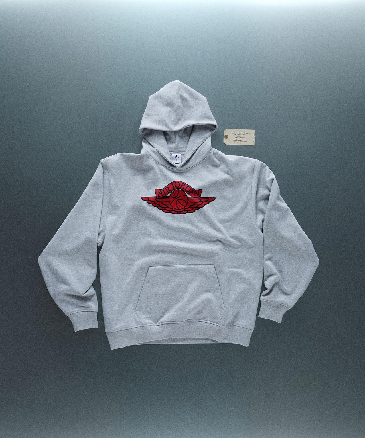 SAINT MICHAEL×JORDAN BRAND/MJ SM FLC HOODIE/GRAY