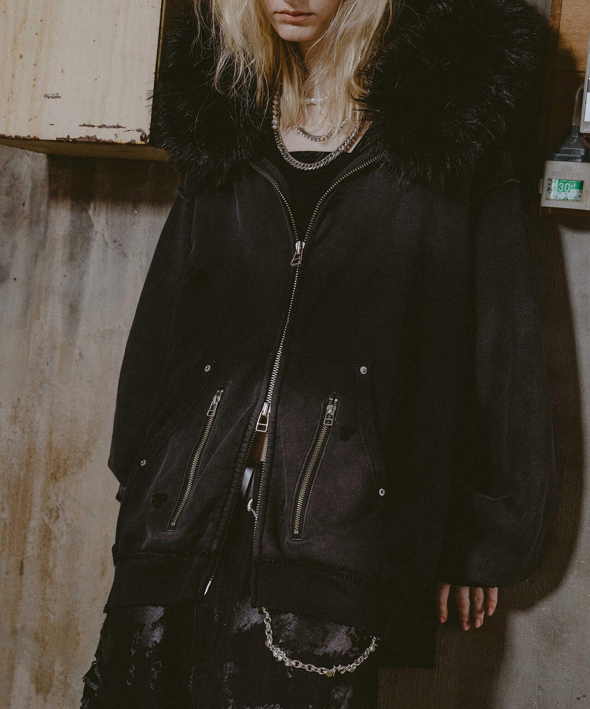 FR(13)NDS/フレンズ/FUR HOODIE