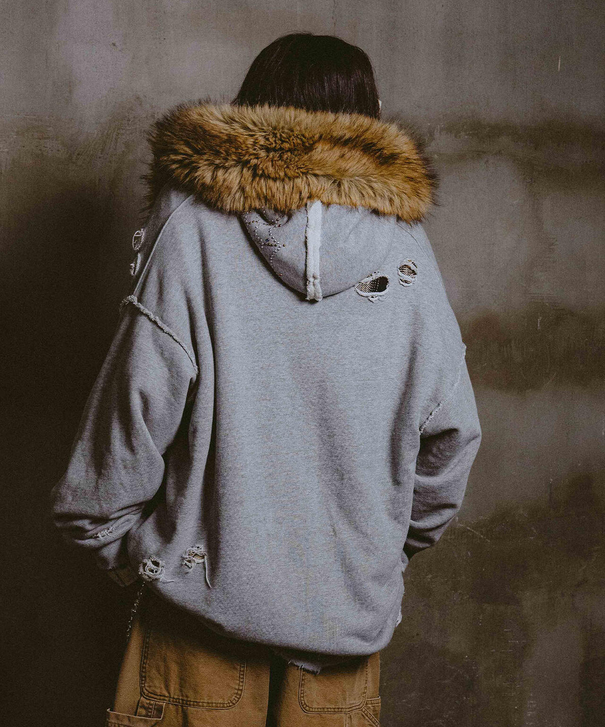 FR(13)NDS/フレンズ/FUR HOODIE
