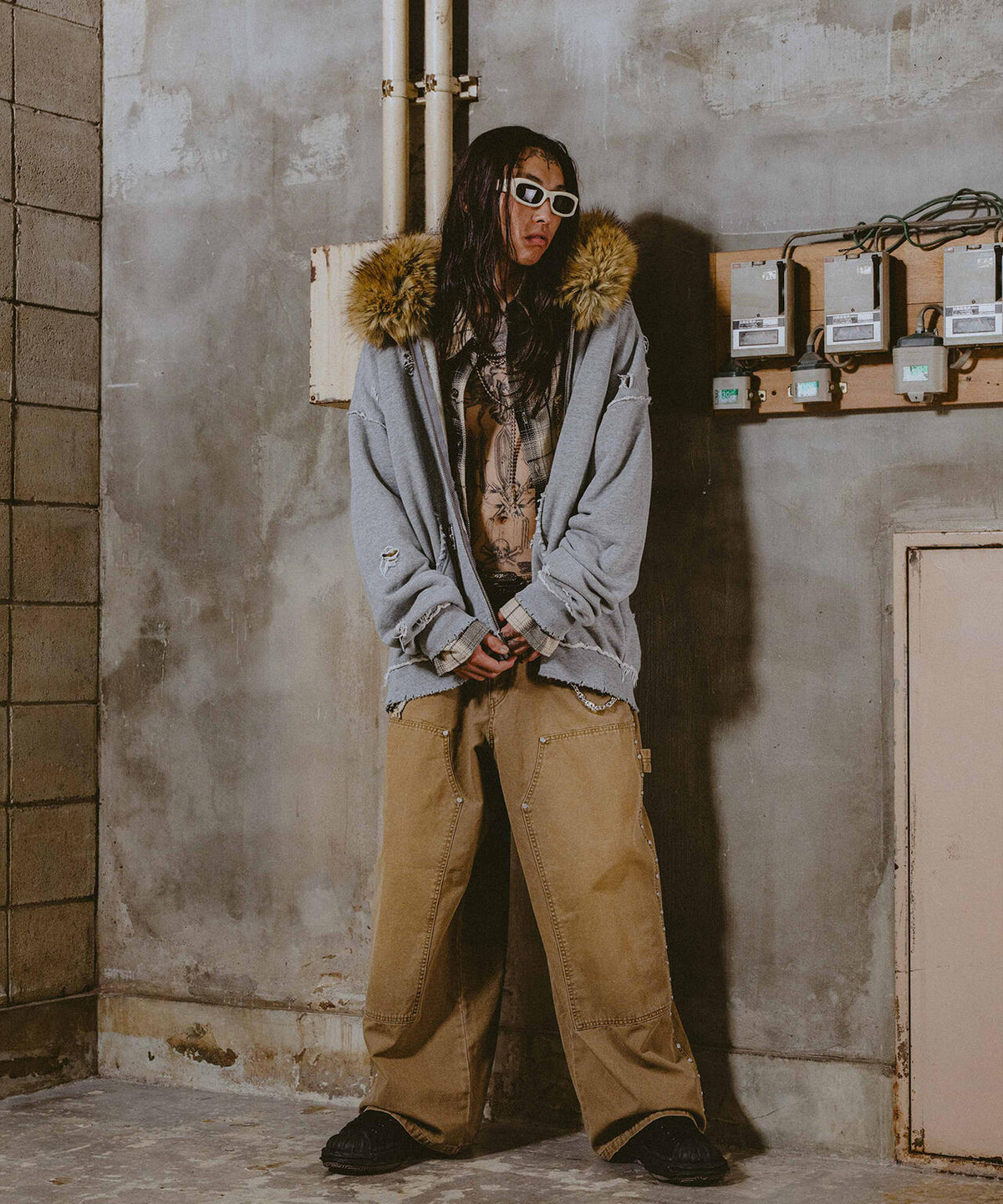FR(13)NDS/フレンズ/FUR HOODIE