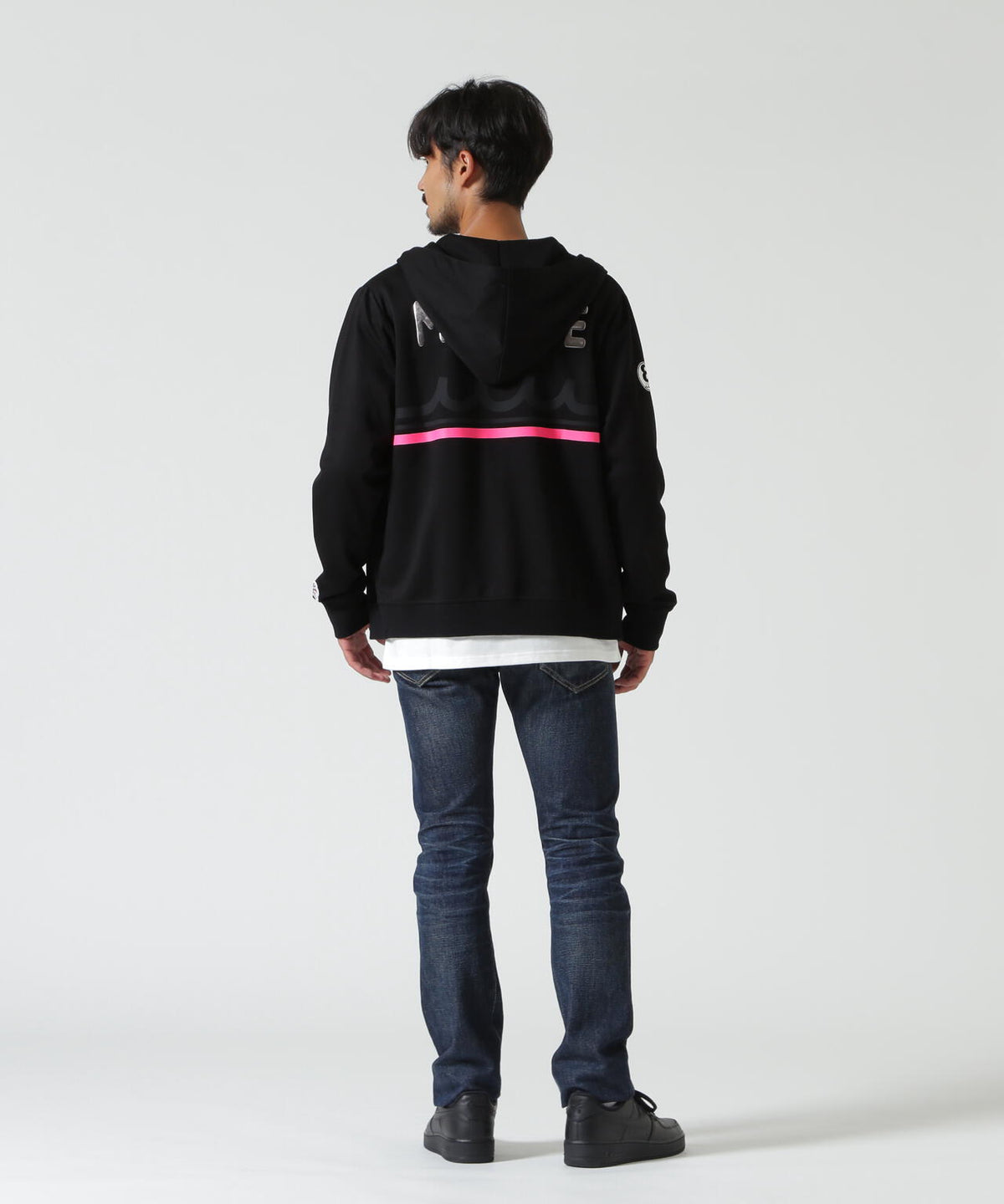 muta MARINE/ムータ マリン/Set-up Hoodie Back Metal