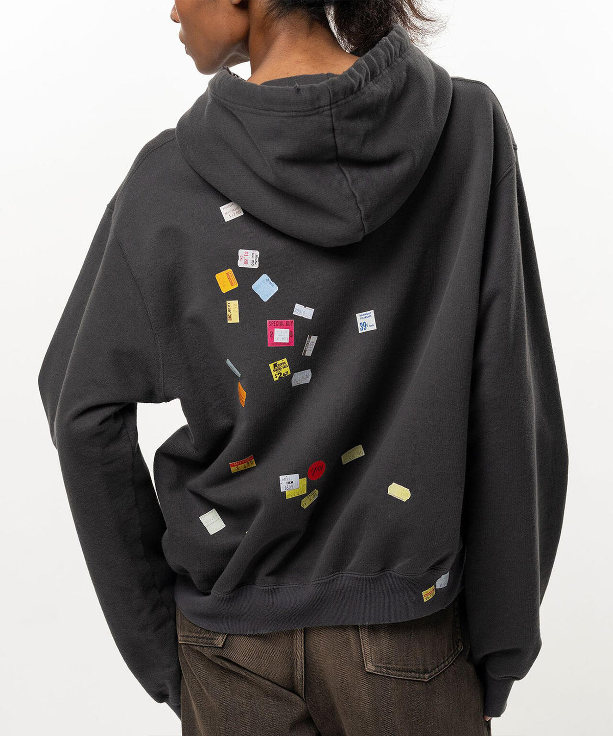 Maison MIHARAYASUHIRO/メゾン ミハラヤスヒロ/PRICE STICKER PRINTED HOODIE
