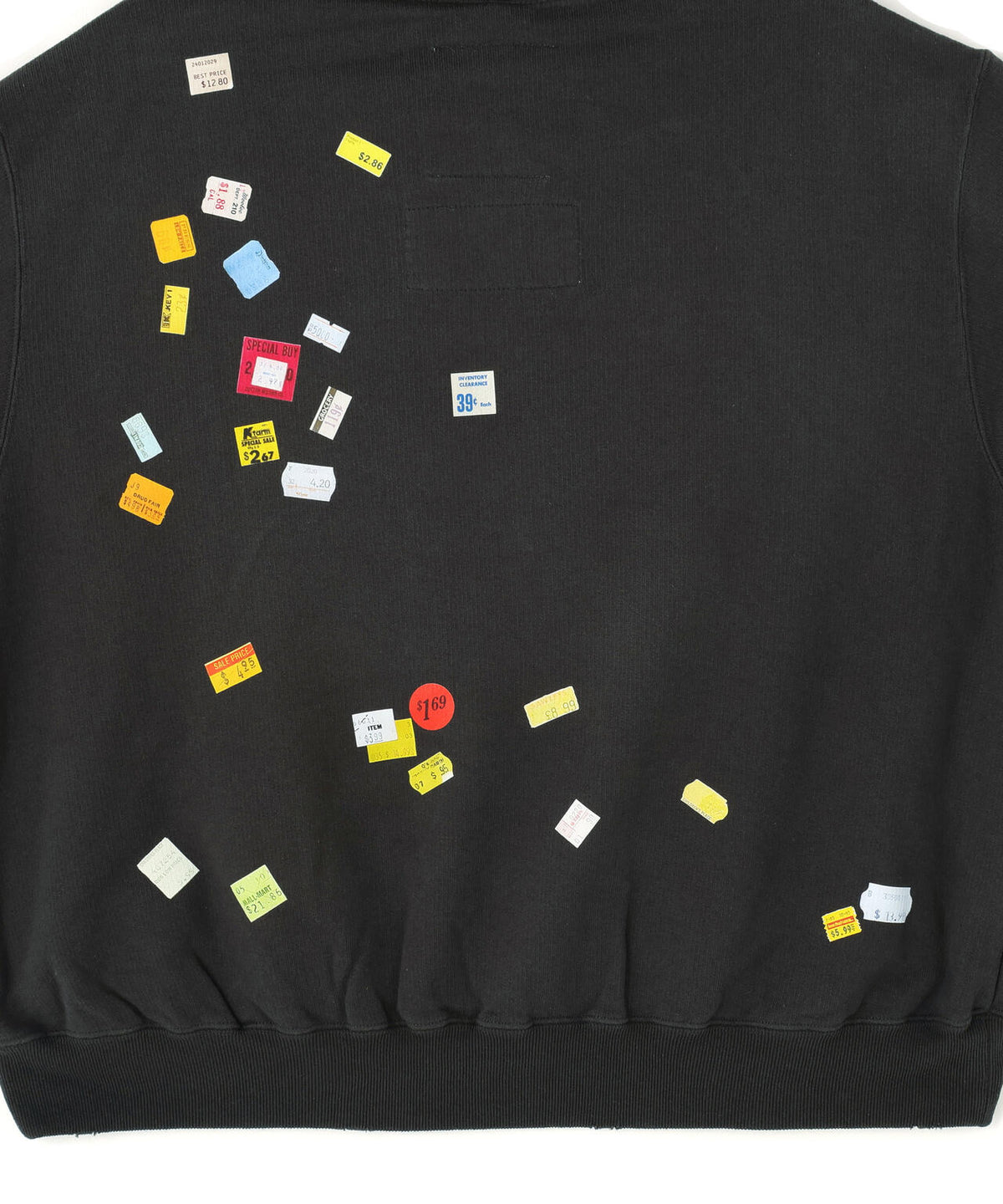 Maison MIHARAYASUHIRO/メゾン ミハラヤスヒロ/PRICE STICKER PRINTED HOODIE