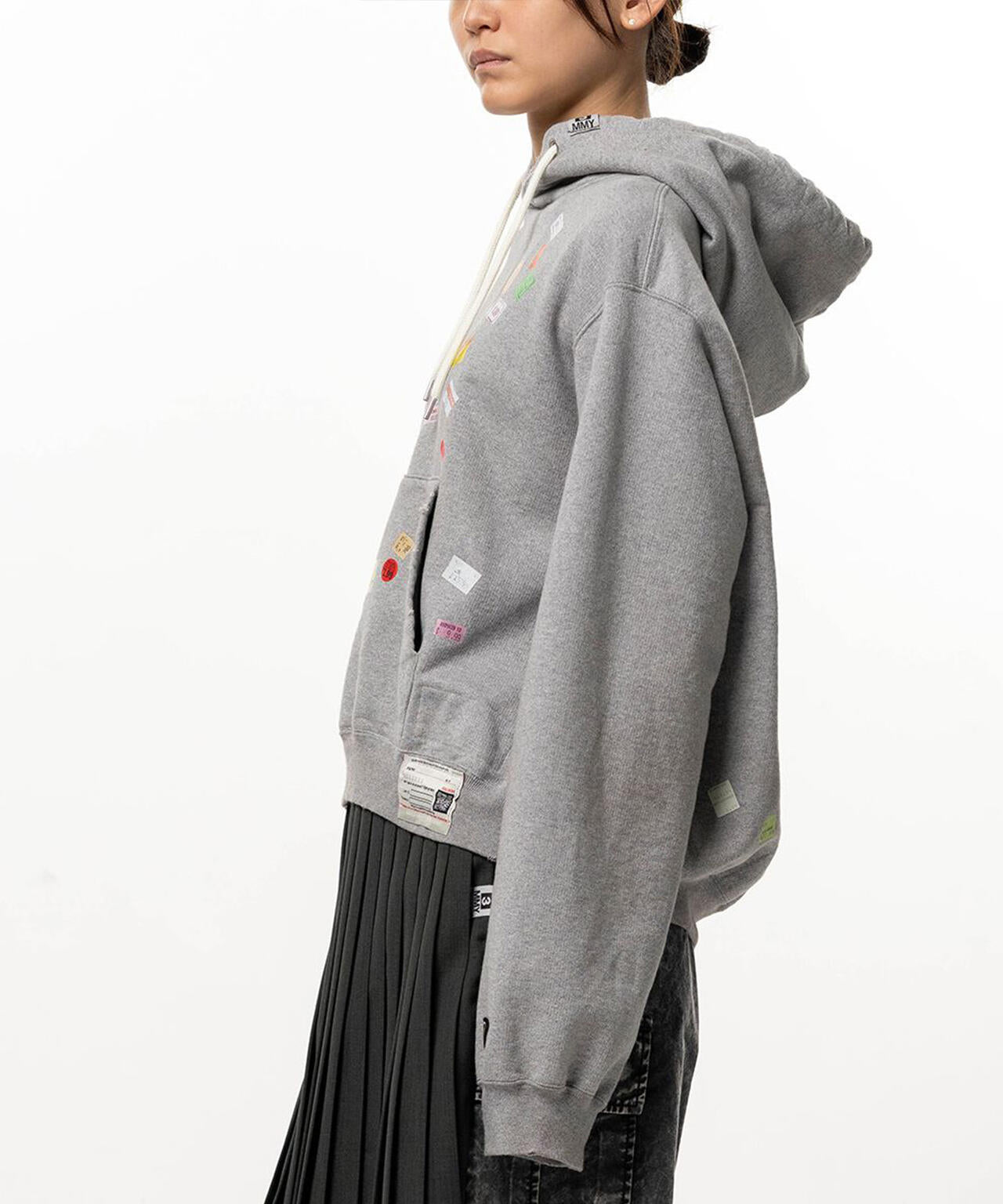 Maison MIHARAYASUHIRO/メゾン ミハラヤスヒロ/PRICE STICKER PRINTED HOODIE