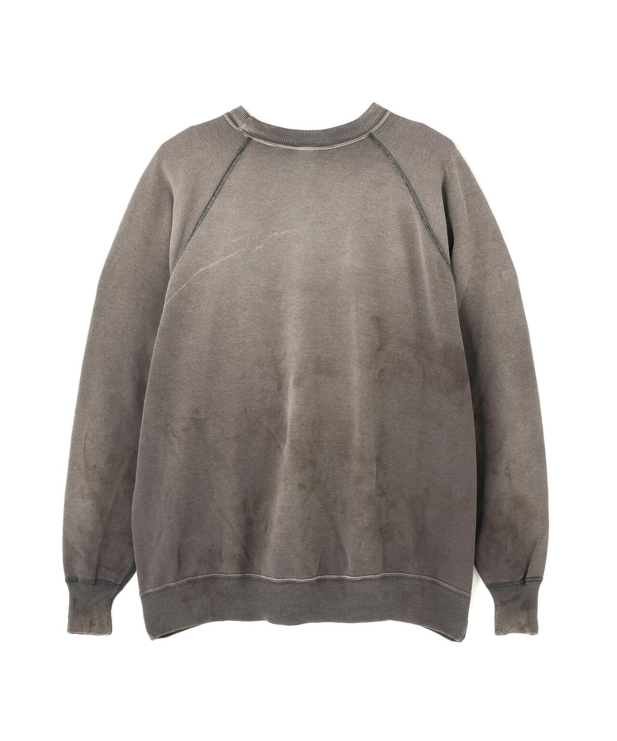 SAINT MICHAEL/セントマイケル/RAGLAN CRW N SWT/HOLY SAINT?/BLACK