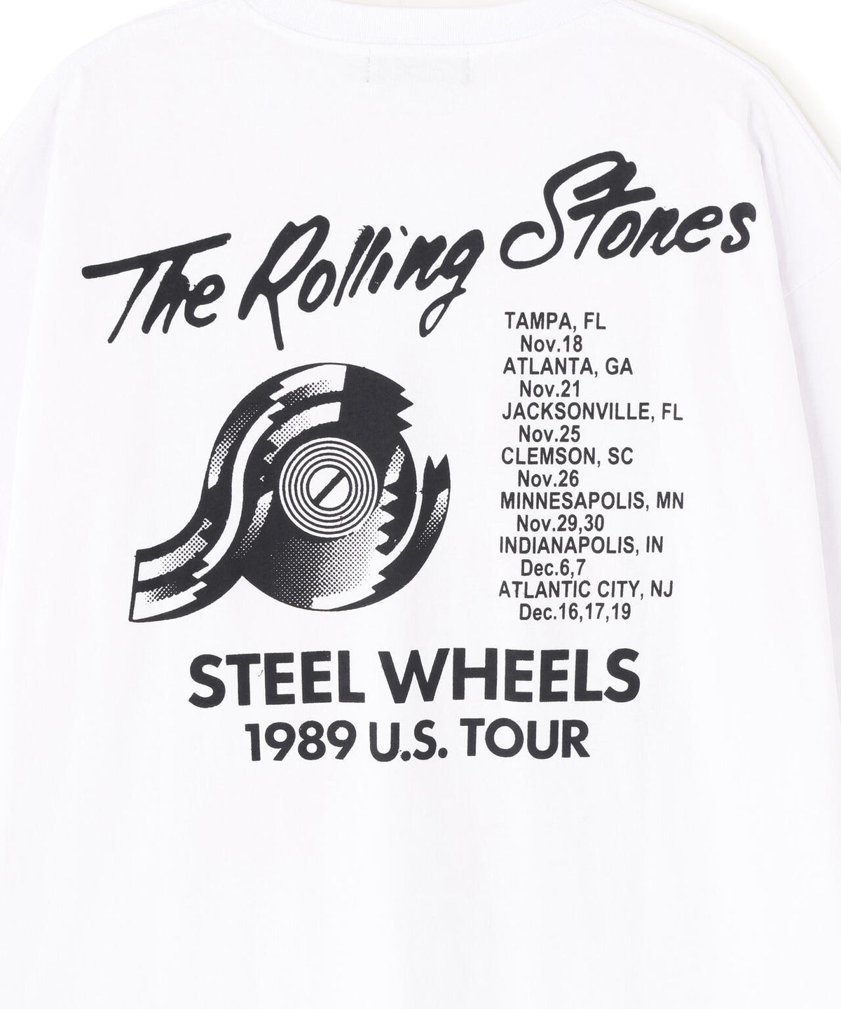 U/MUSIC/ユーミュージック/STEEL WHEELS 89 SS TEE