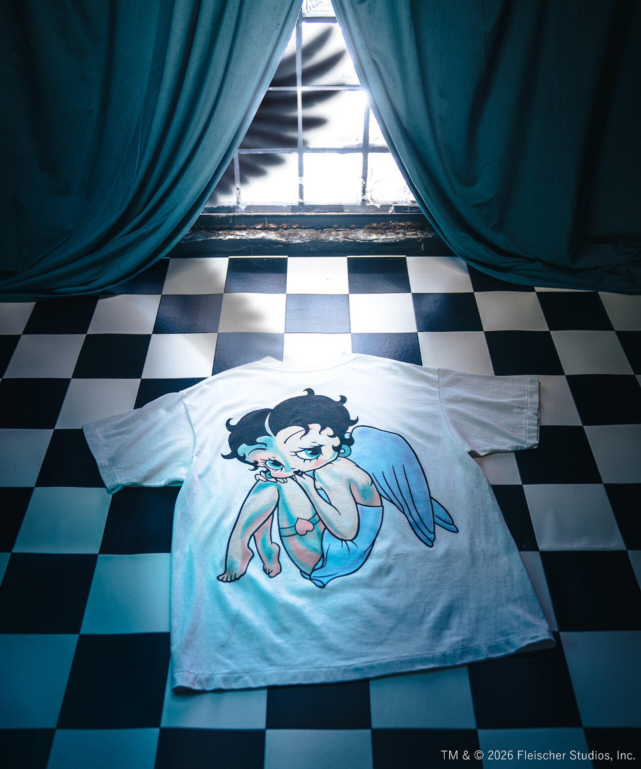 SAINT MICHAEL/セントマイケル/BTY_SS T-SHIRT/ANGEL/WHITE