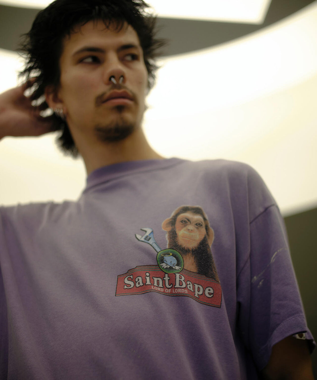 SAINT MICHAEL/セントマイケル/BAPE_SS T-SHIRT/HOUSE