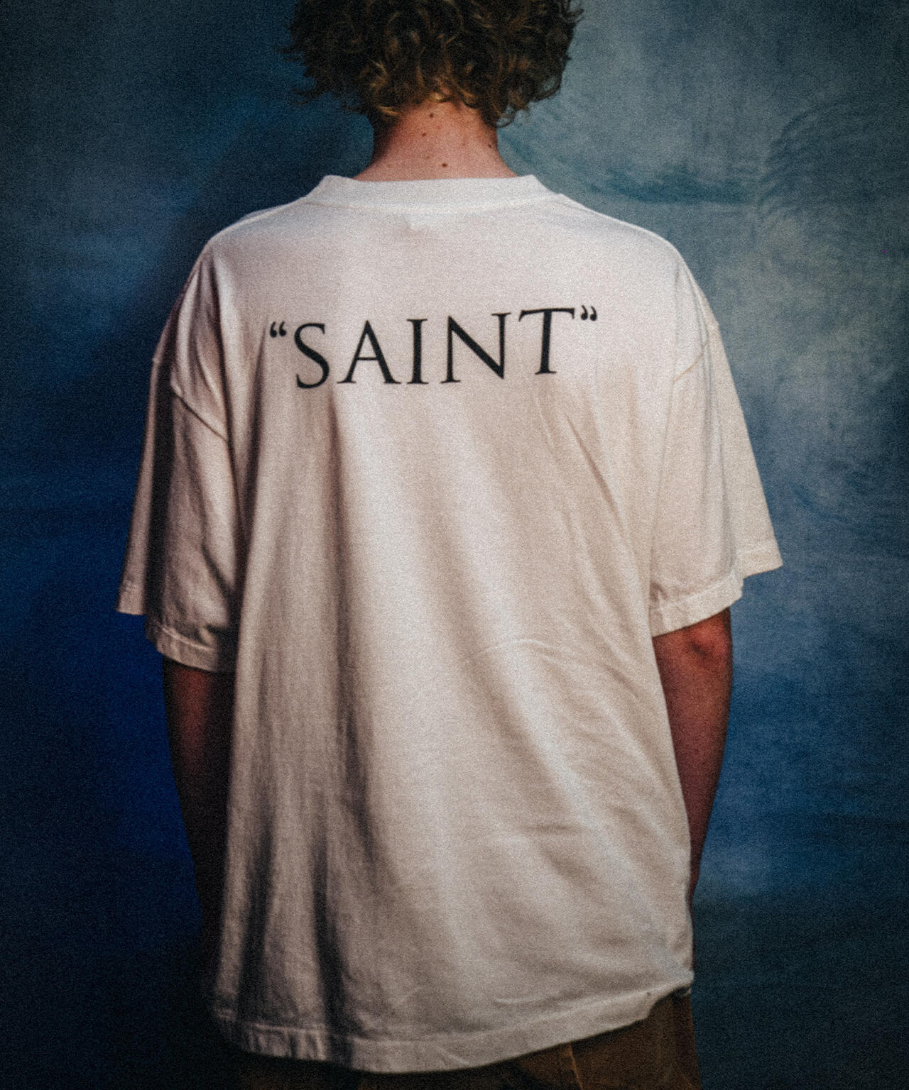 SAINT MICHAEL/セントマイケル/CKY_SS T--SHIRT/SAINT/WHITE