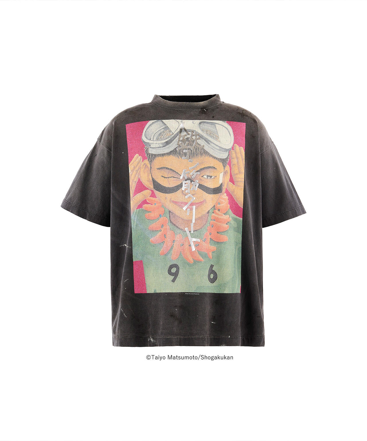 SAINT MICHAEL/セントマイケル/鉄コン筋クリート_SS T-SHIRT/KURO