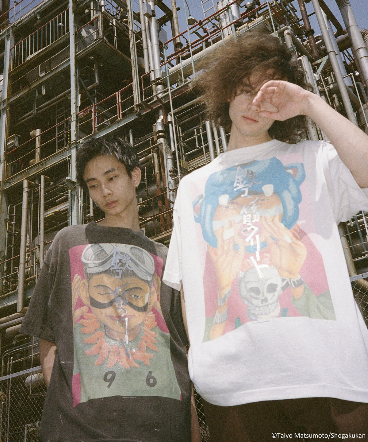 SAINT MICHAEL/セントマイケル/鉄コン筋クリート_SS T-SHIRT/SHIRO