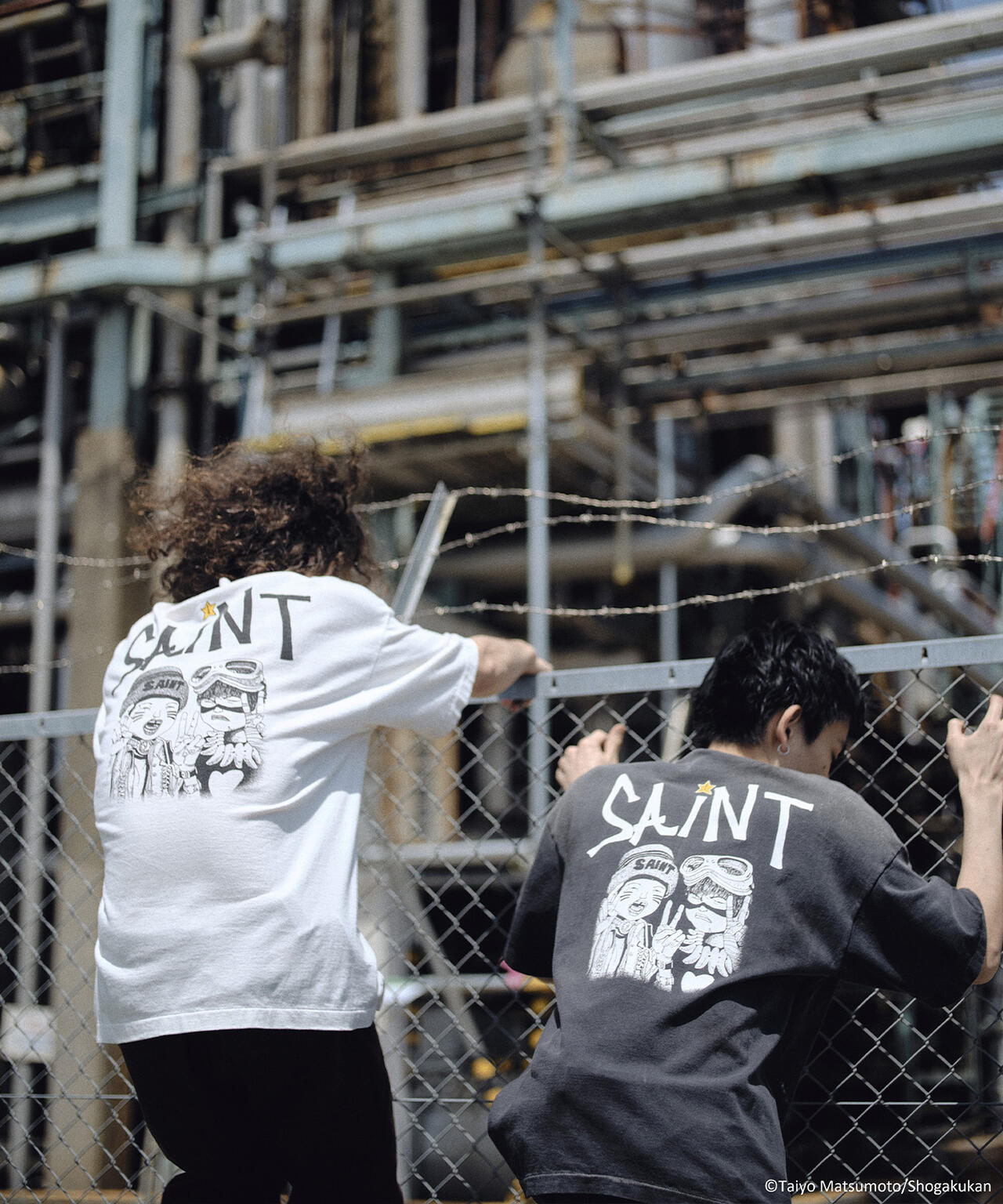 SAINT MICHAEL/セントマイケル/鉄コン筋クリート_SS T-SHIRT/SHIRO