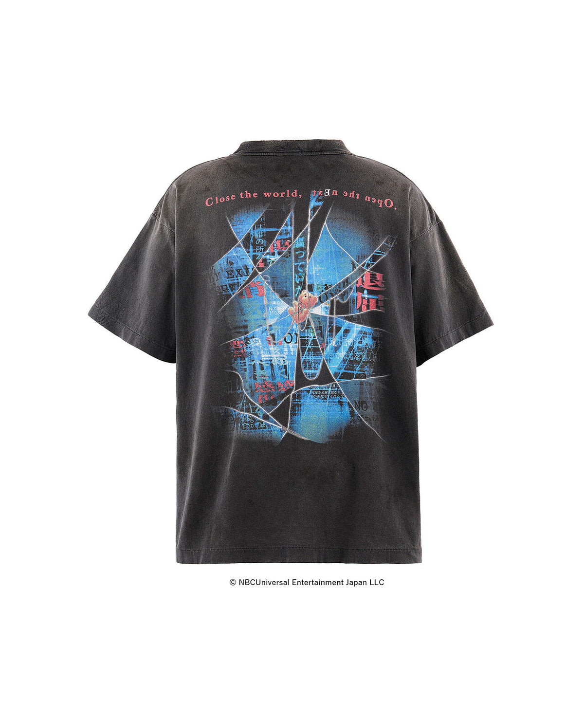SAINT MICHAEL/セントマイケル/LAIN_SS T-SHIRT/NO HOPE/BLACK