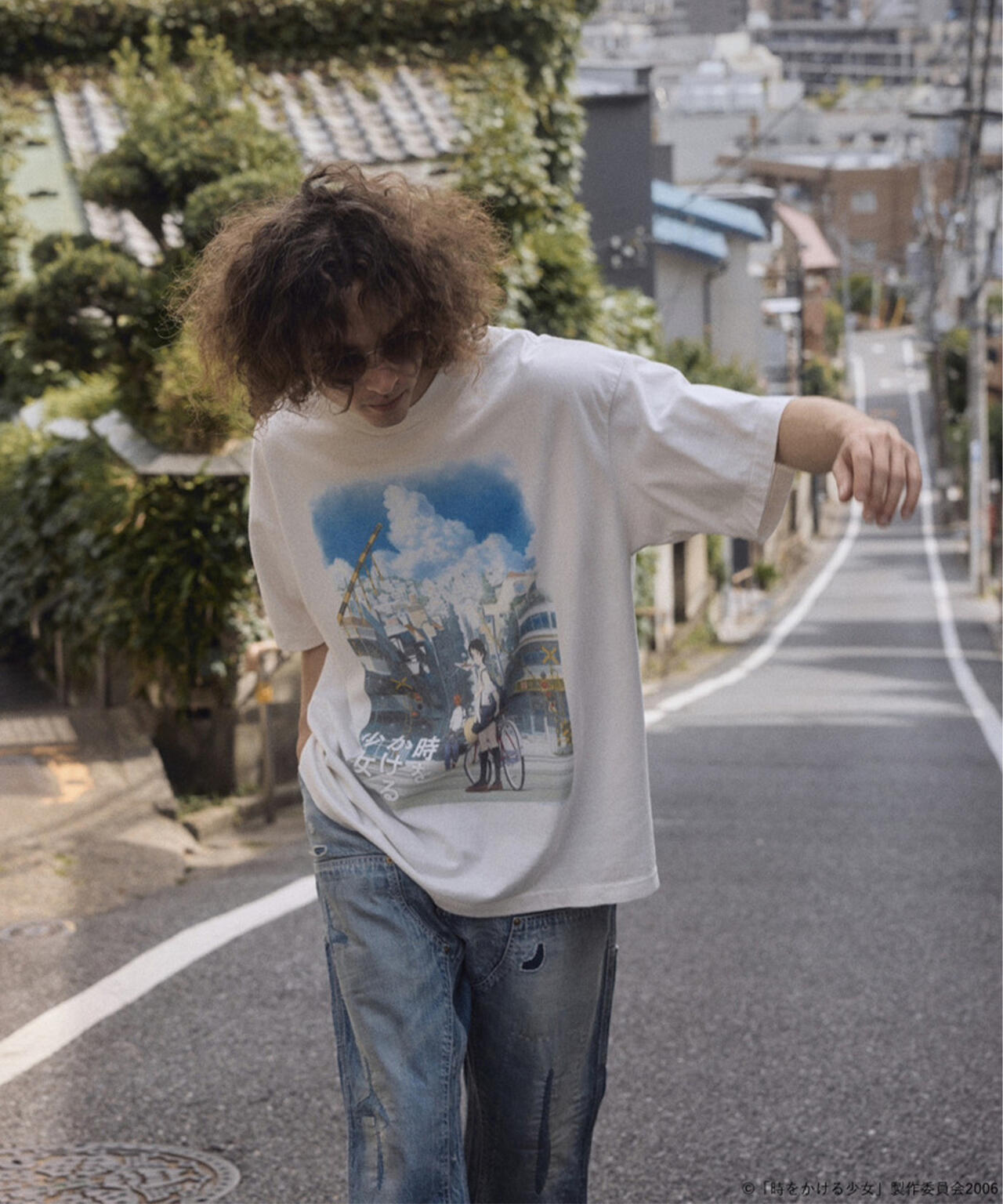 SAINT MICHAEL/セントマイケル/時をかける少女_SS T-SHIRT/SAINT/WHITE