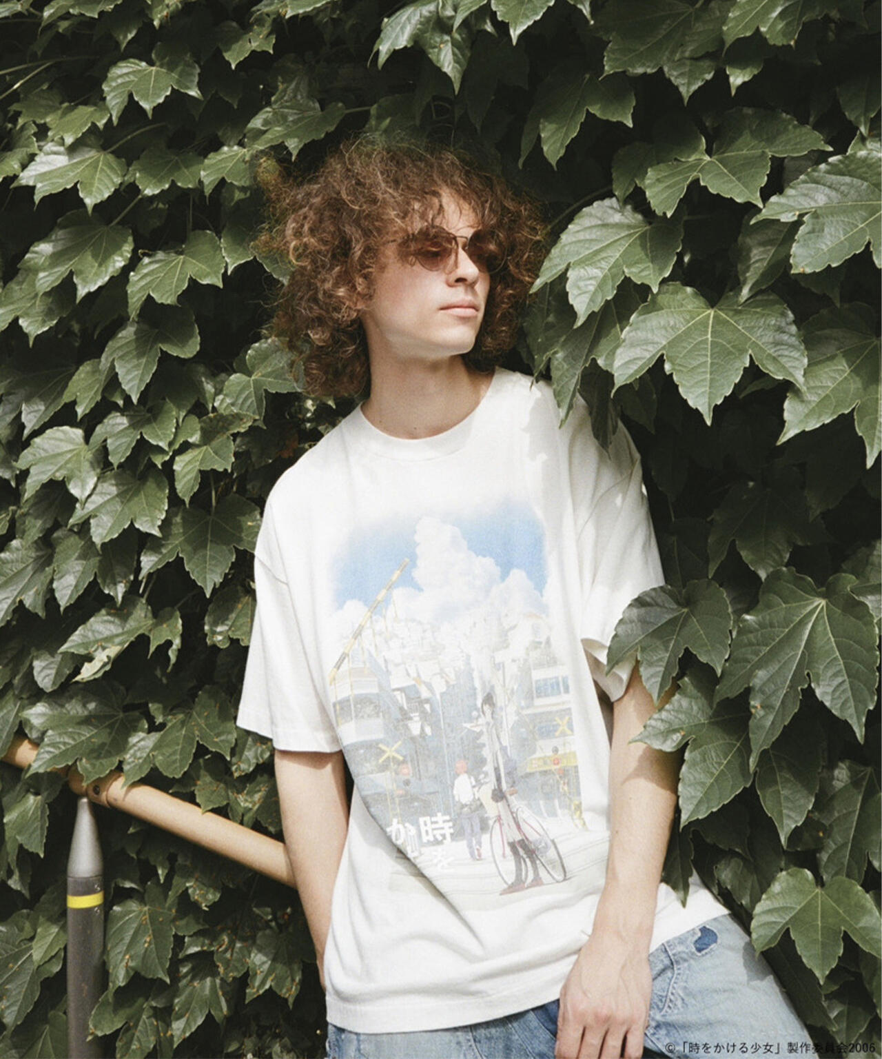 SAINT MICHAEL/セントマイケル/時をかける少女_SS T-SHIRT/SAINT/WHITE