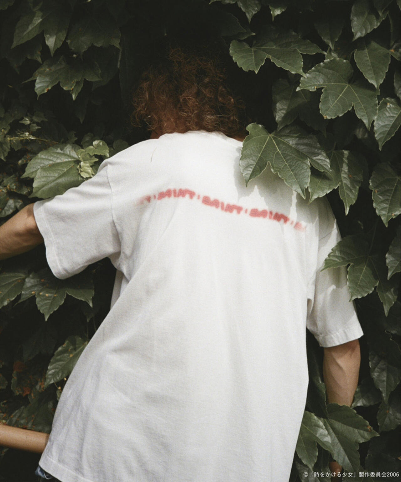 SAINT MICHAEL/セントマイケル/時をかける少女_SS T-SHIRT/SAINT/WHITE