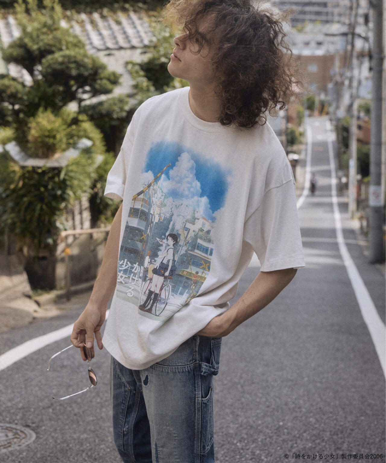 SAINT MICHAEL/セントマイケル/時をかける少女_SS T-SHIRT/SAINT/WHITE