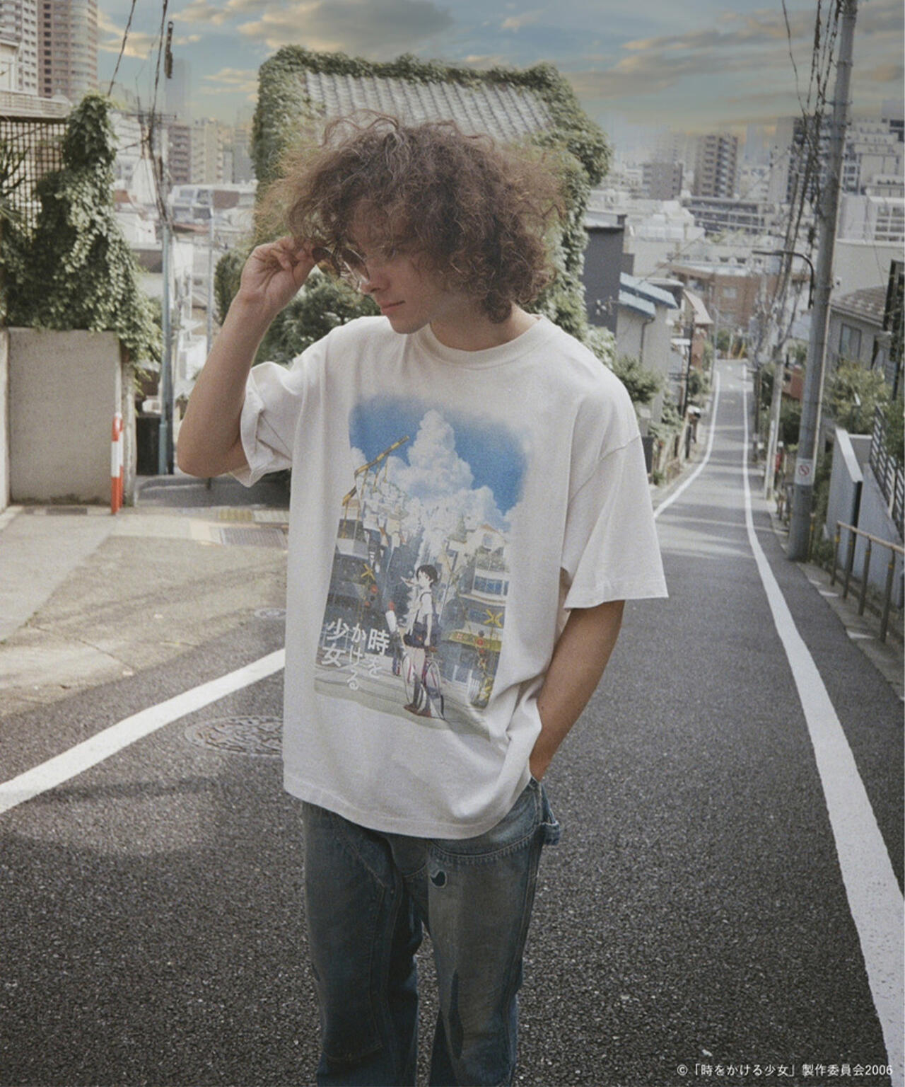 SAINT MICHAEL/セントマイケル/時をかける少女_SS T-SHIRT/SAINT/WHITE