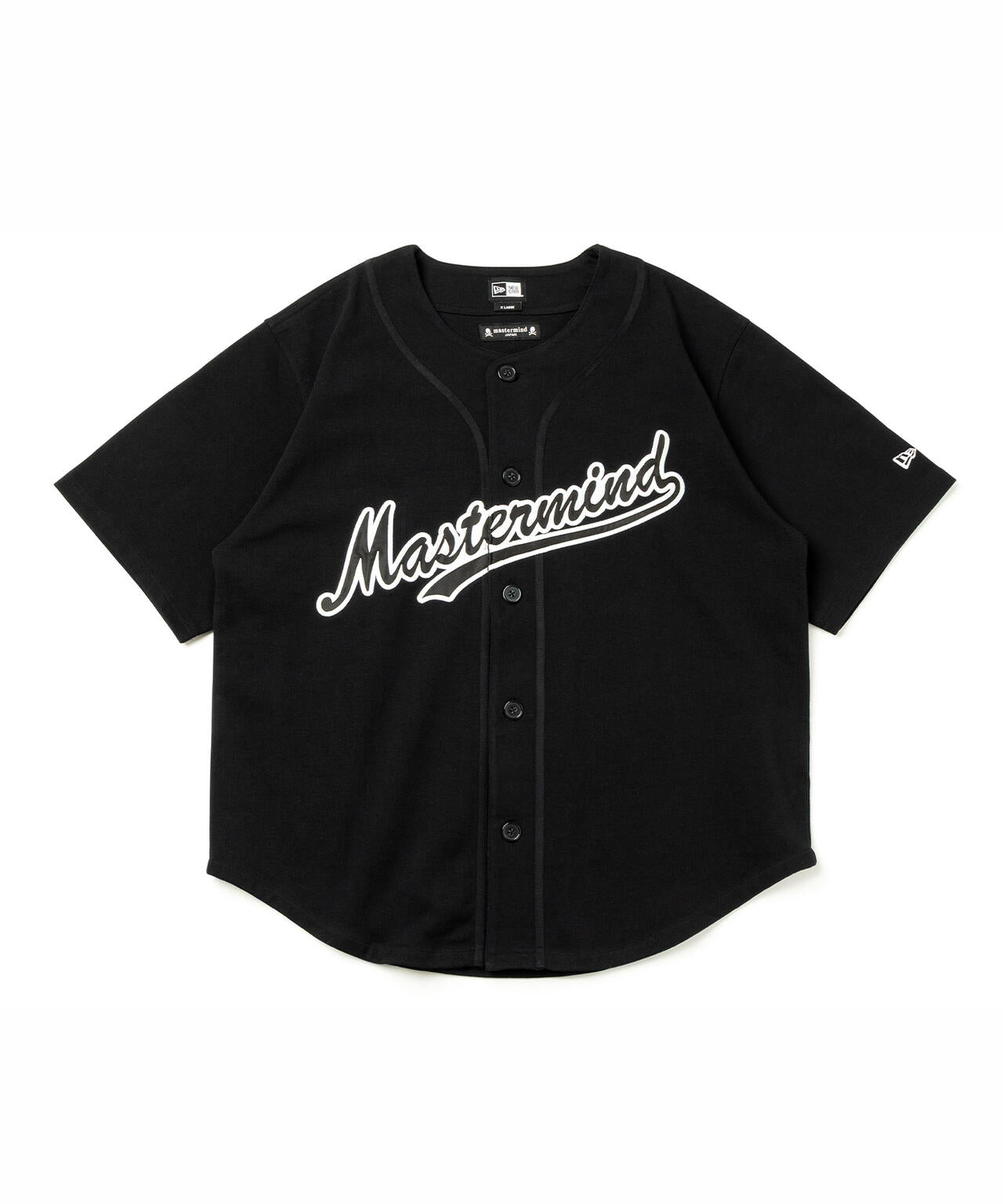 mastermind JAPAN×New Era/HW CT BB SHIRT MMJ SCRIPT BLACK
