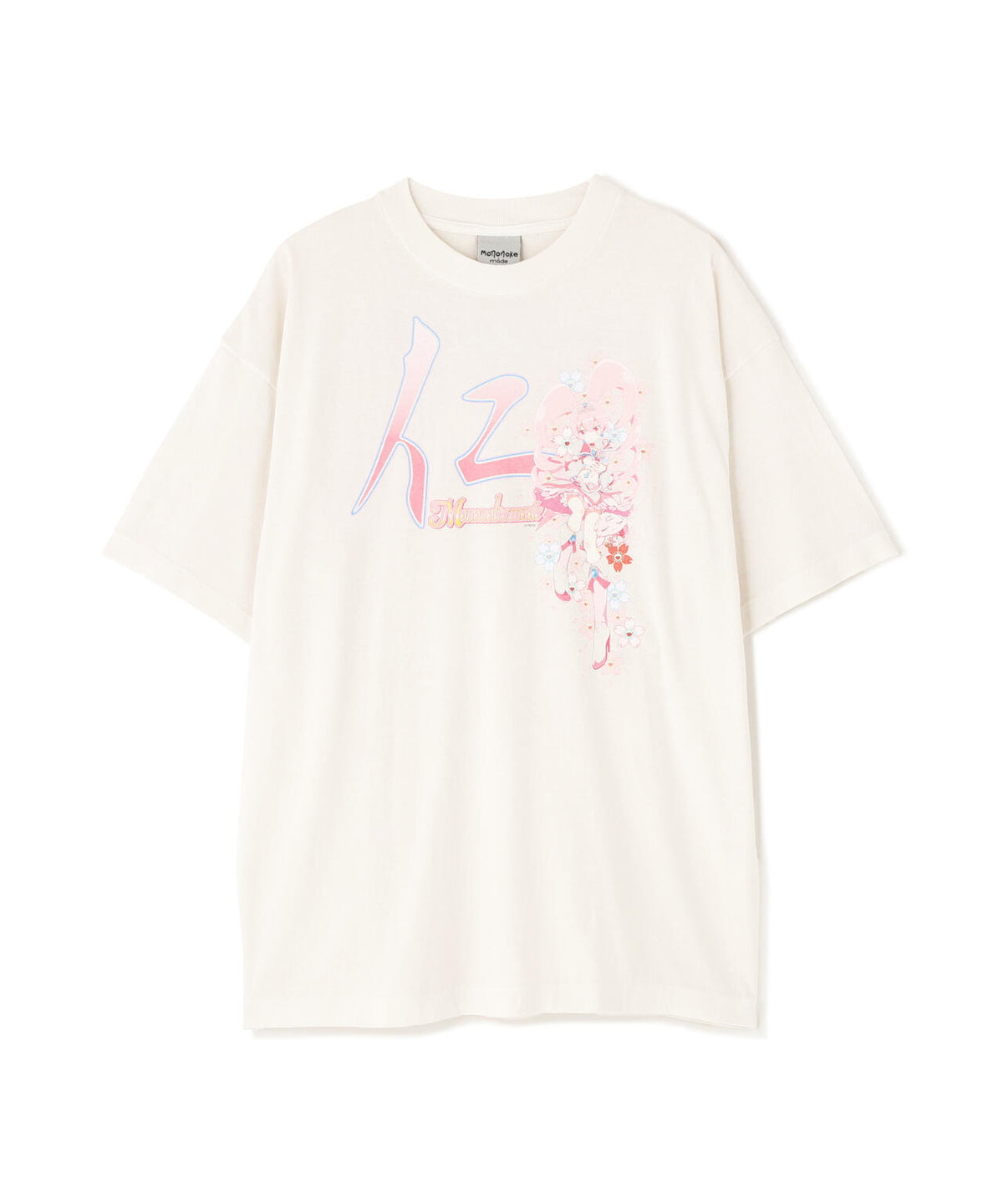 mononoke・made/モノノケ・メイド/SS T-SHIRT/仁/WHITE