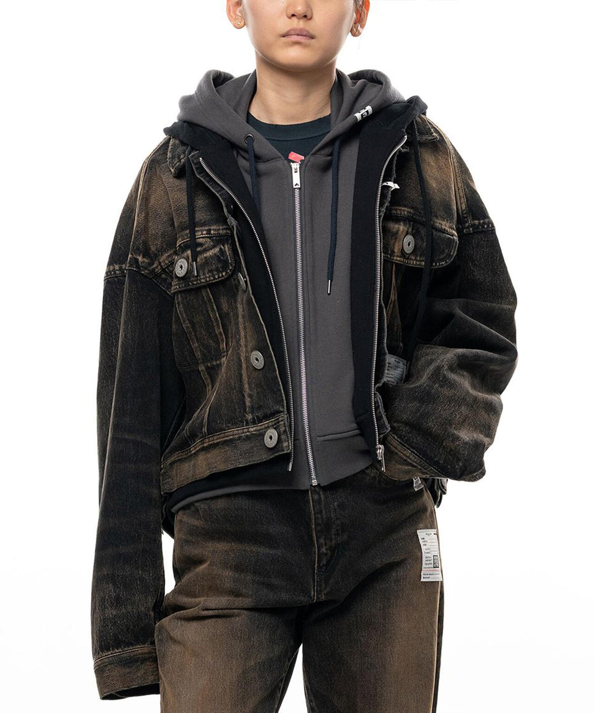Maison MIHARAYASUHIRO/メゾン ミハラヤスヒロ/TRIPLE LAYERED DENIM JACKET