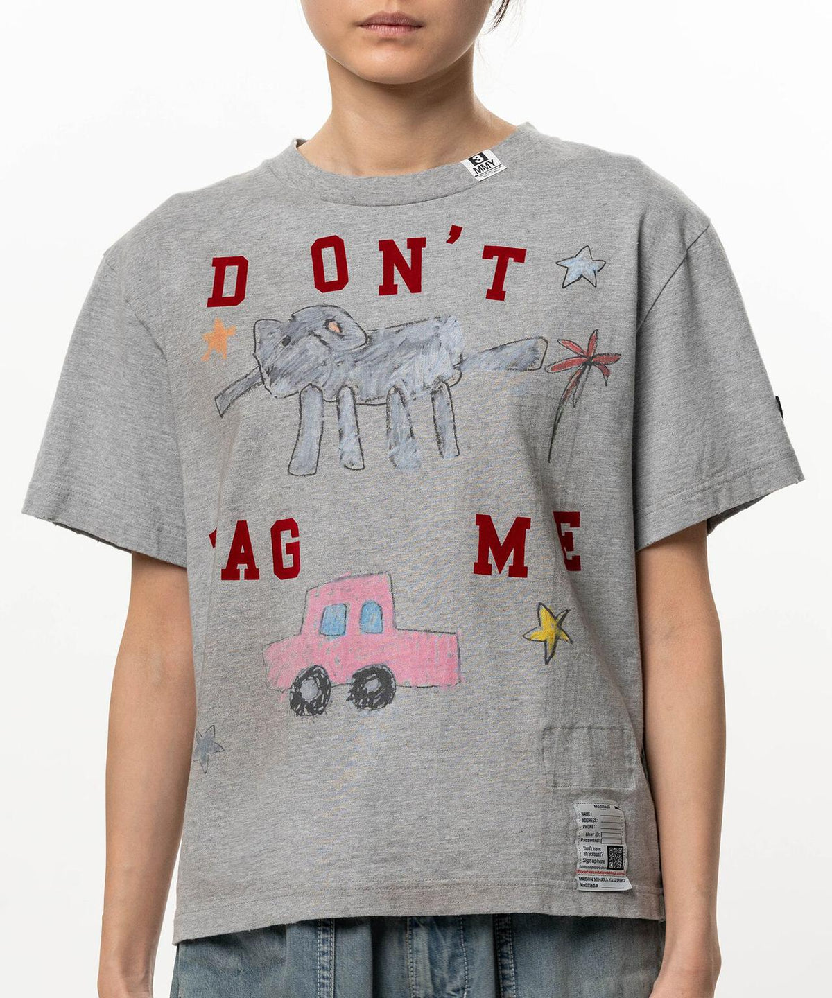 Maison MIHARAYASUHIRO/メゾン ミハラヤスヒロ/KIDS DOODLE TEE -ELEPHANT-